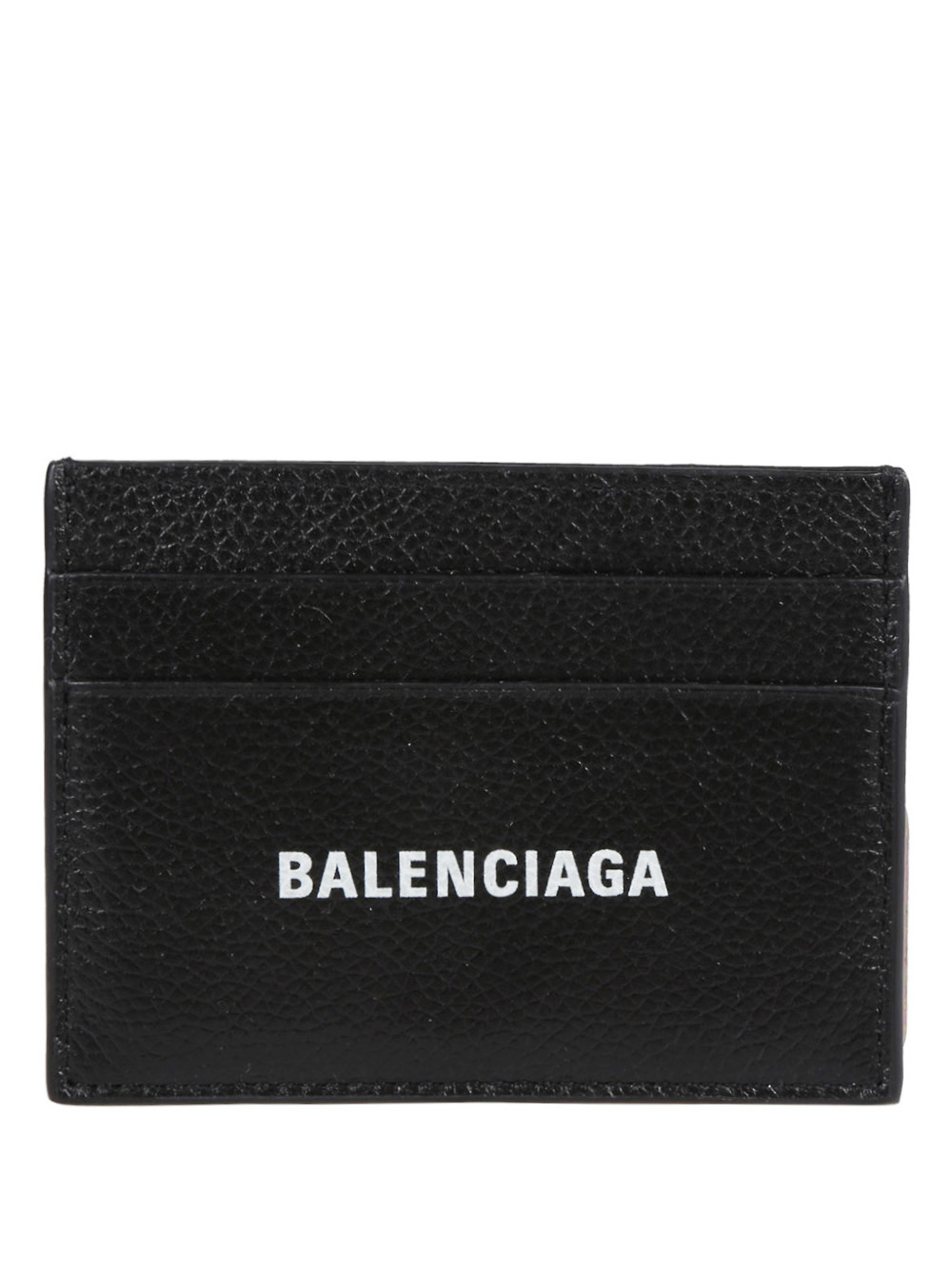 Balenciaga BALENCIAGA- Cash Leather Credit Card Case