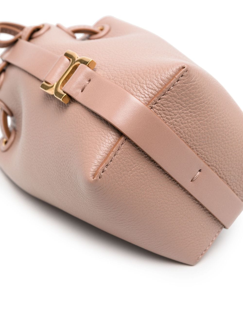 Chloé CHLOÉ- Marcie Small Leather Bucket Bag