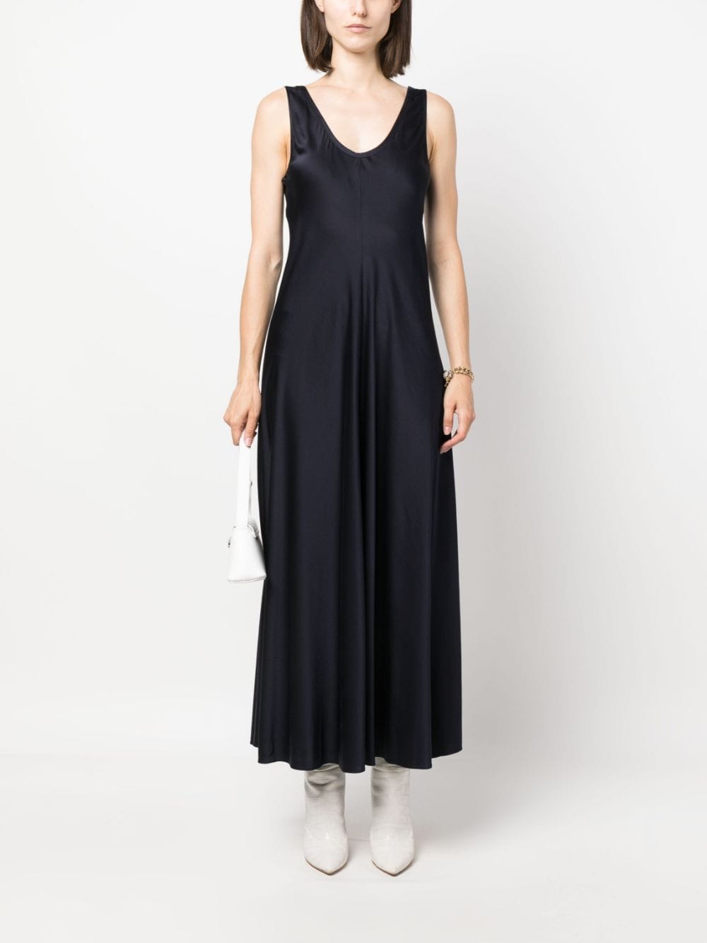 Forte Forte FORTE FORTE- Sleeveless Silk Satin Long Dress