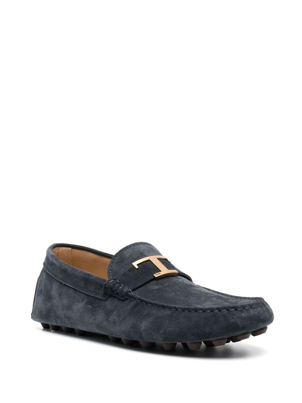 Tod's TOD'S- Gommino Bubble T Timeless Nubuck Driving Shoes