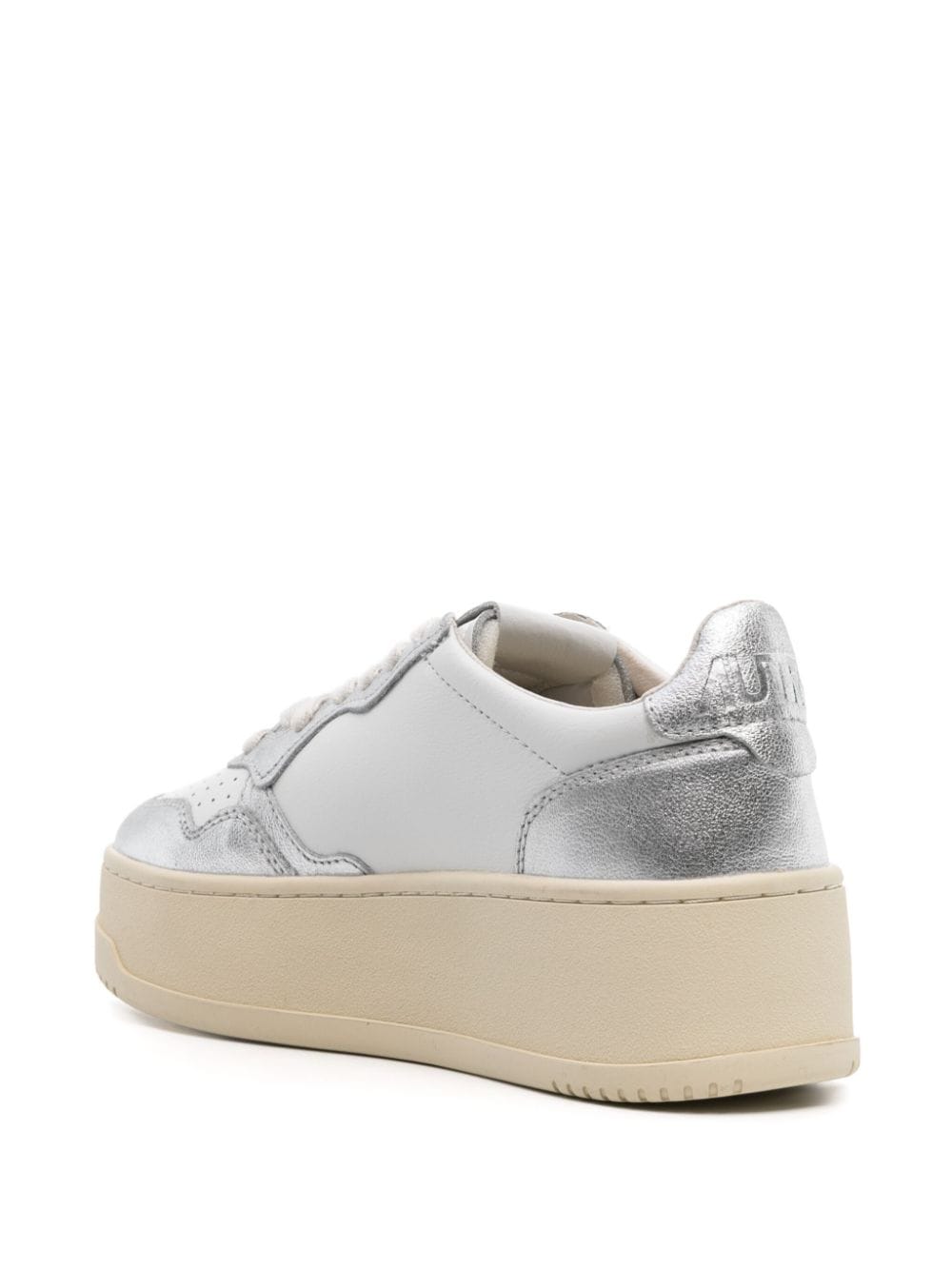 AUTRY AUTRY- Platform Low Leather Sneakers