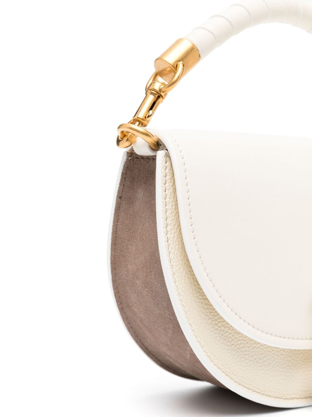 Chloé CHLOÉ- Leather Marcie Handbag With Chain Belt