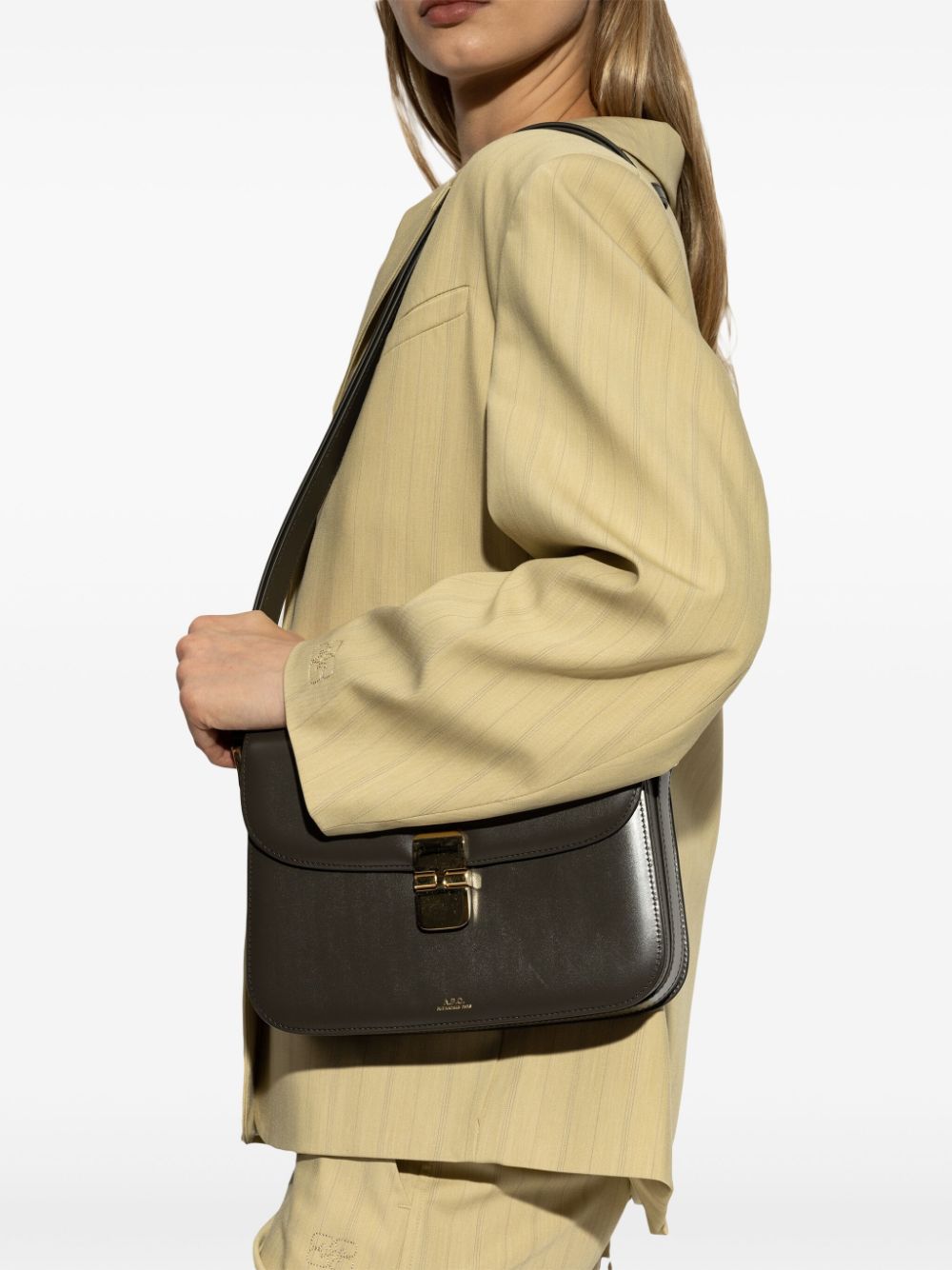 A.P.C. A.P.C.- Leather Shoulder Bag