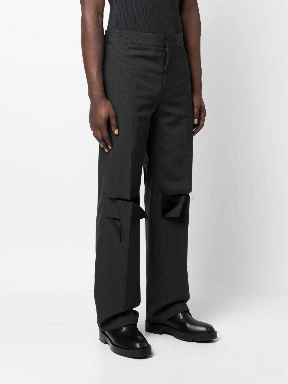 Givenchy GIVENCHY- Ripped Wool Trousers