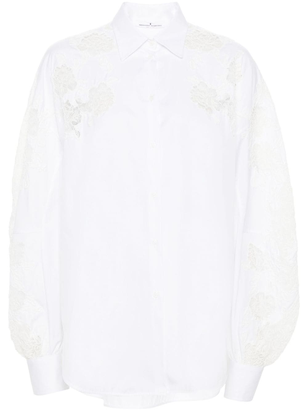 Ermanno Scervino ERMANNO SCERVINO- Embroidered Cotton Shirt