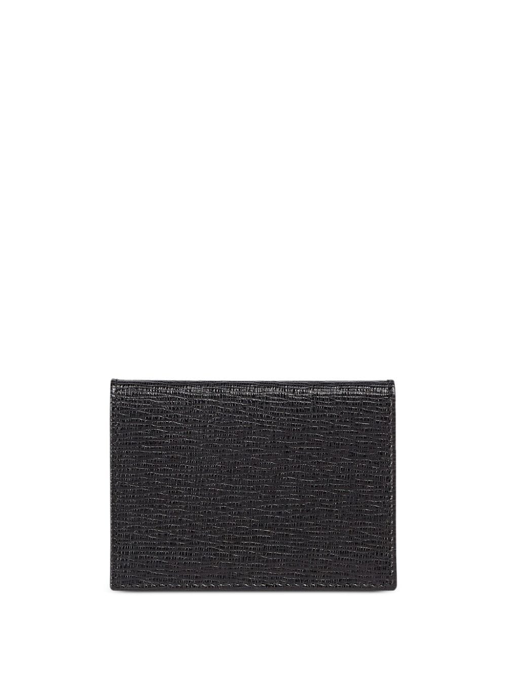 Ferragamo FERRAGAMO- Leather Card Holder