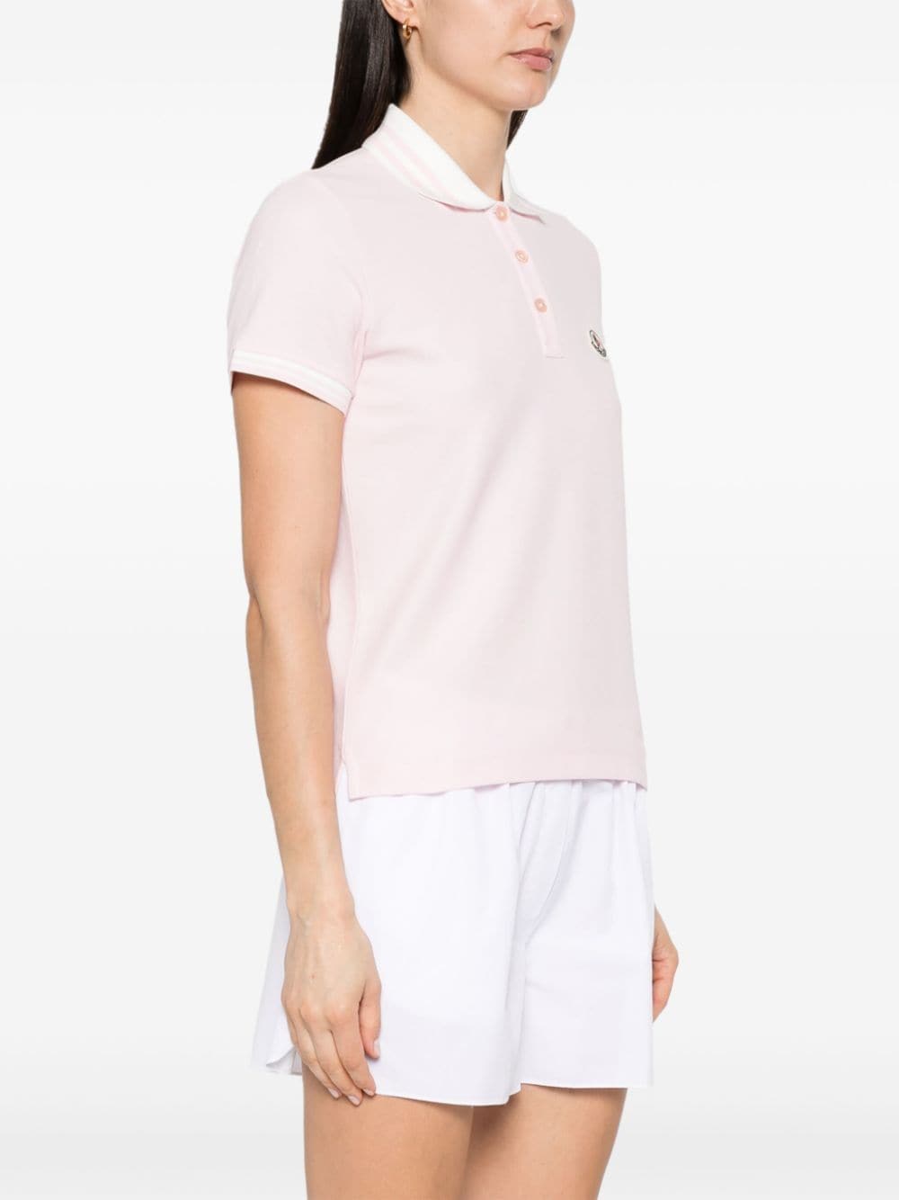 Moncler MONCLER- Logo Cotton Polo Shirt