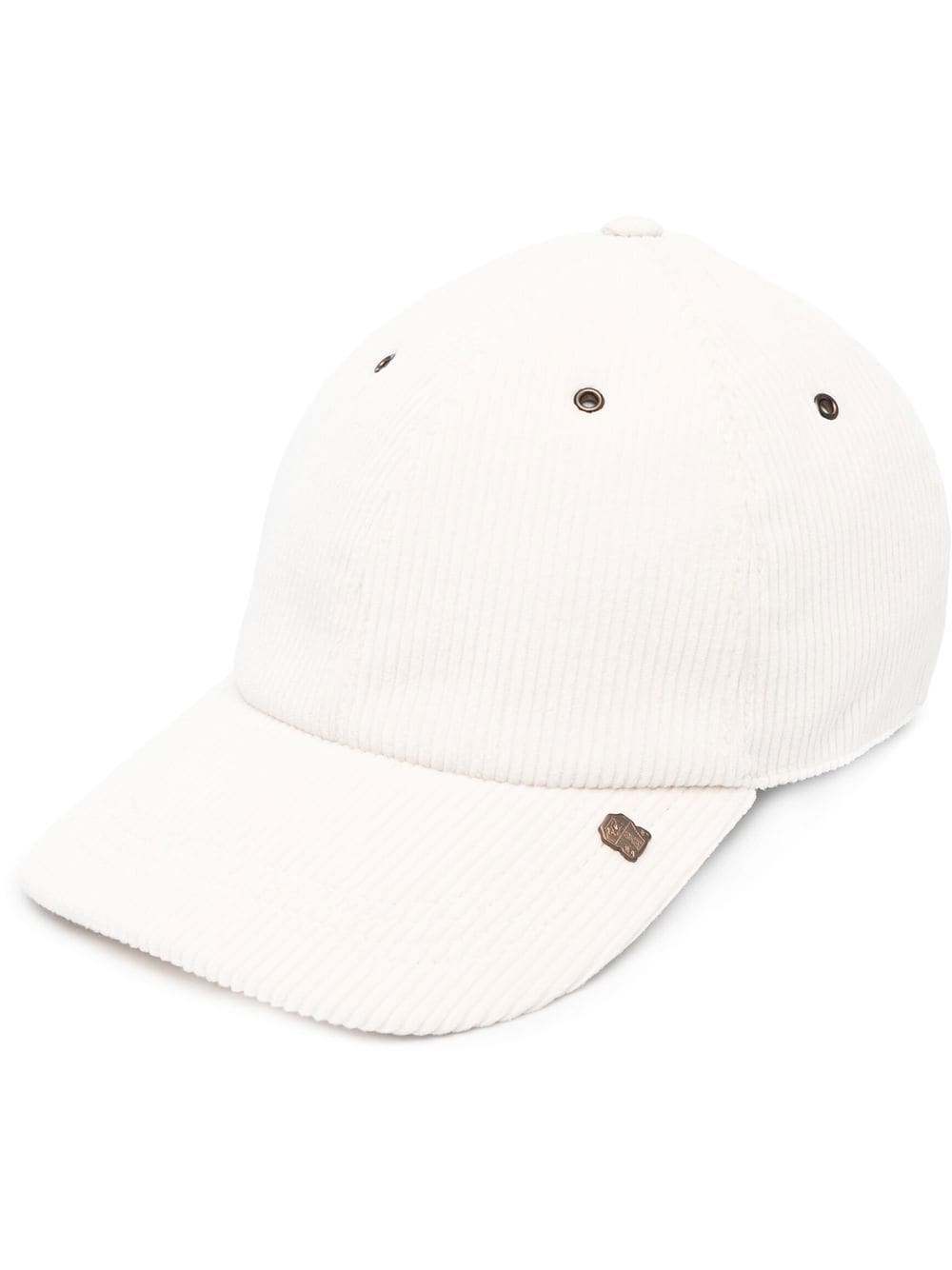 Brunello Cucinelli BRUNELLO CUCINELLI- Ribbed Cotton Baseball Cap