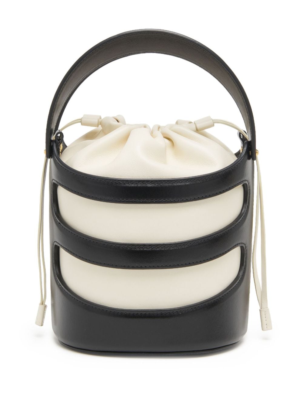 Alexander McQueen ALEXANDER MCQUEEN- The Rise Leather Bucket Bag