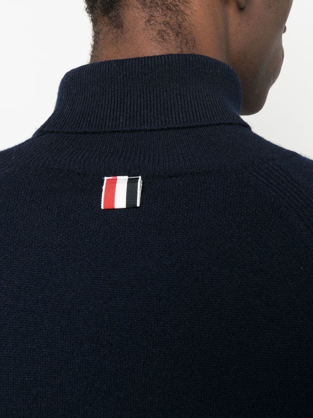 Thom Browne THOM BROWNE- Wool Turtle-neck Jumper