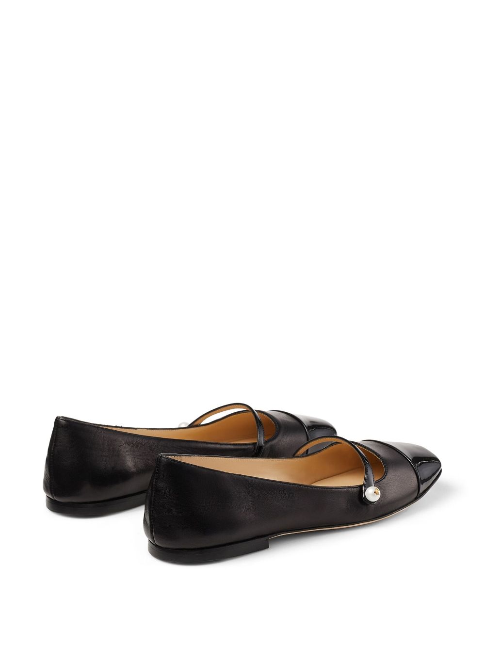 Jimmy Choo JIMMY CHOO- Elisa Flat Patent Leather Flats