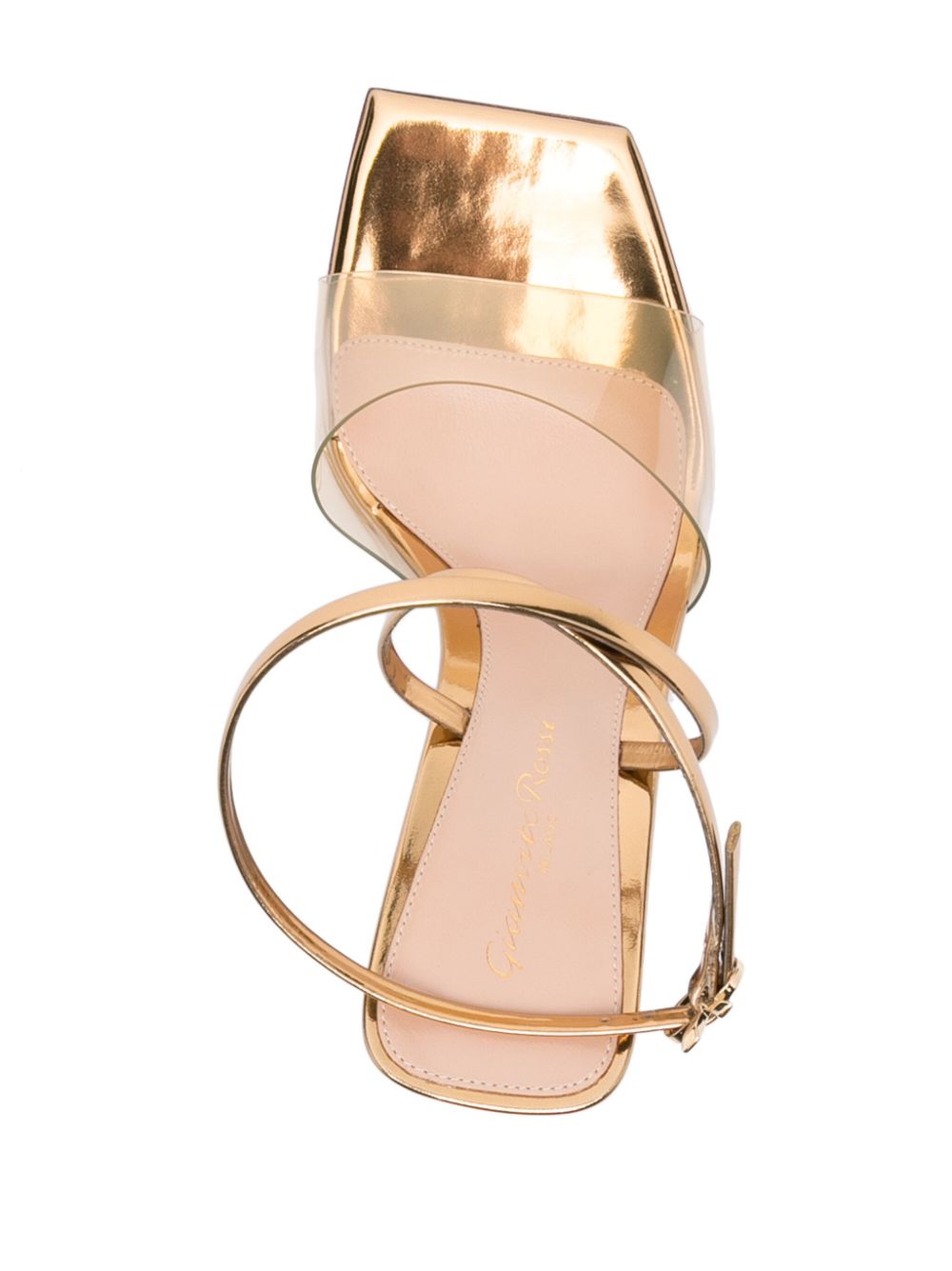 Gianvito Rossi GIANVITO ROSSI- Cosmic Plexi Heel Sandals