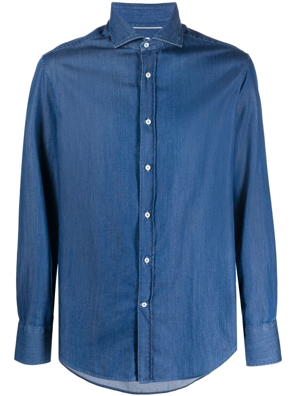 Brunello Cucinelli BRUNELLO CUCINELLI- Denim Shirt