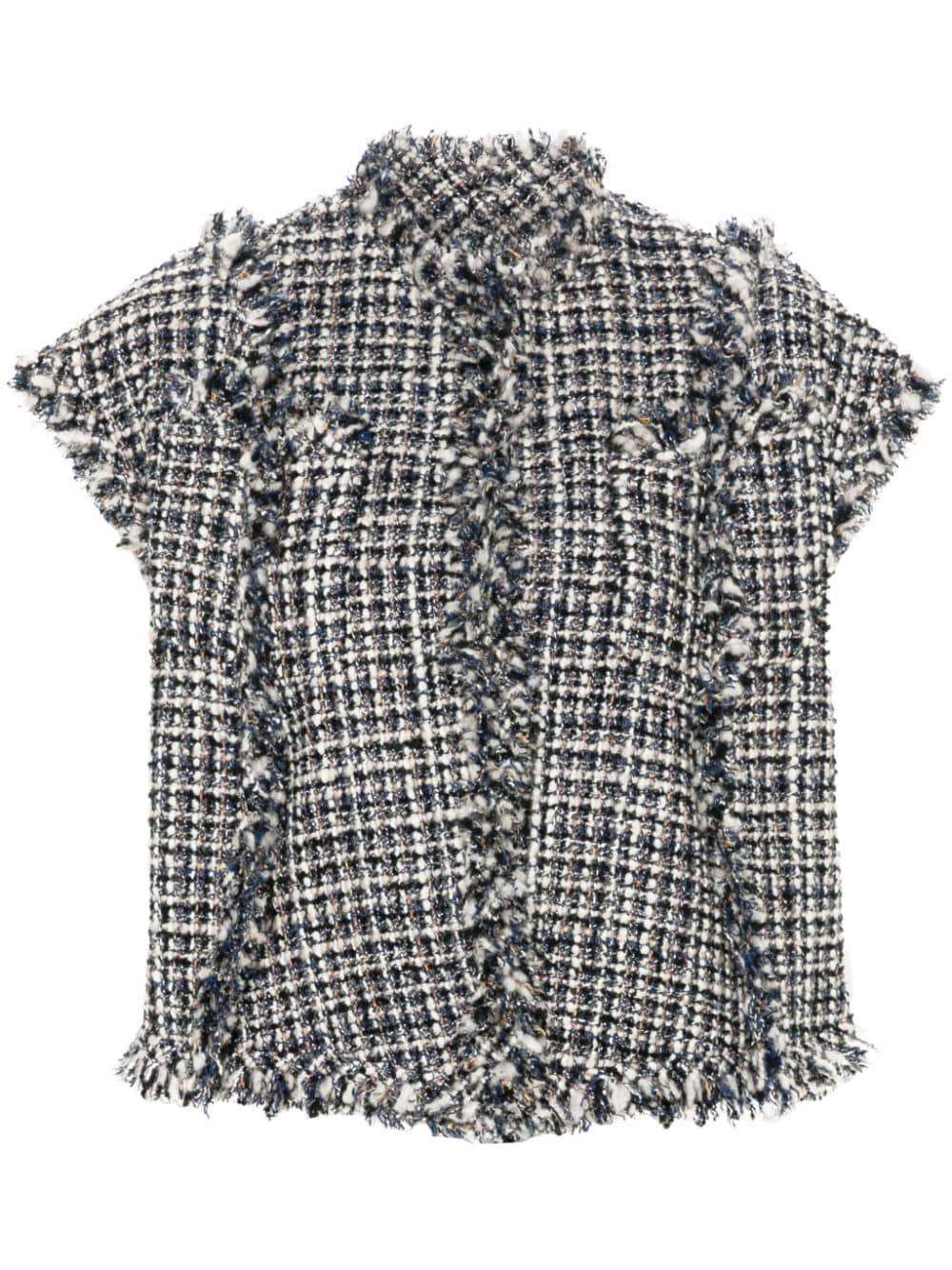 Sacai SACAI- Tweed Wool Vest