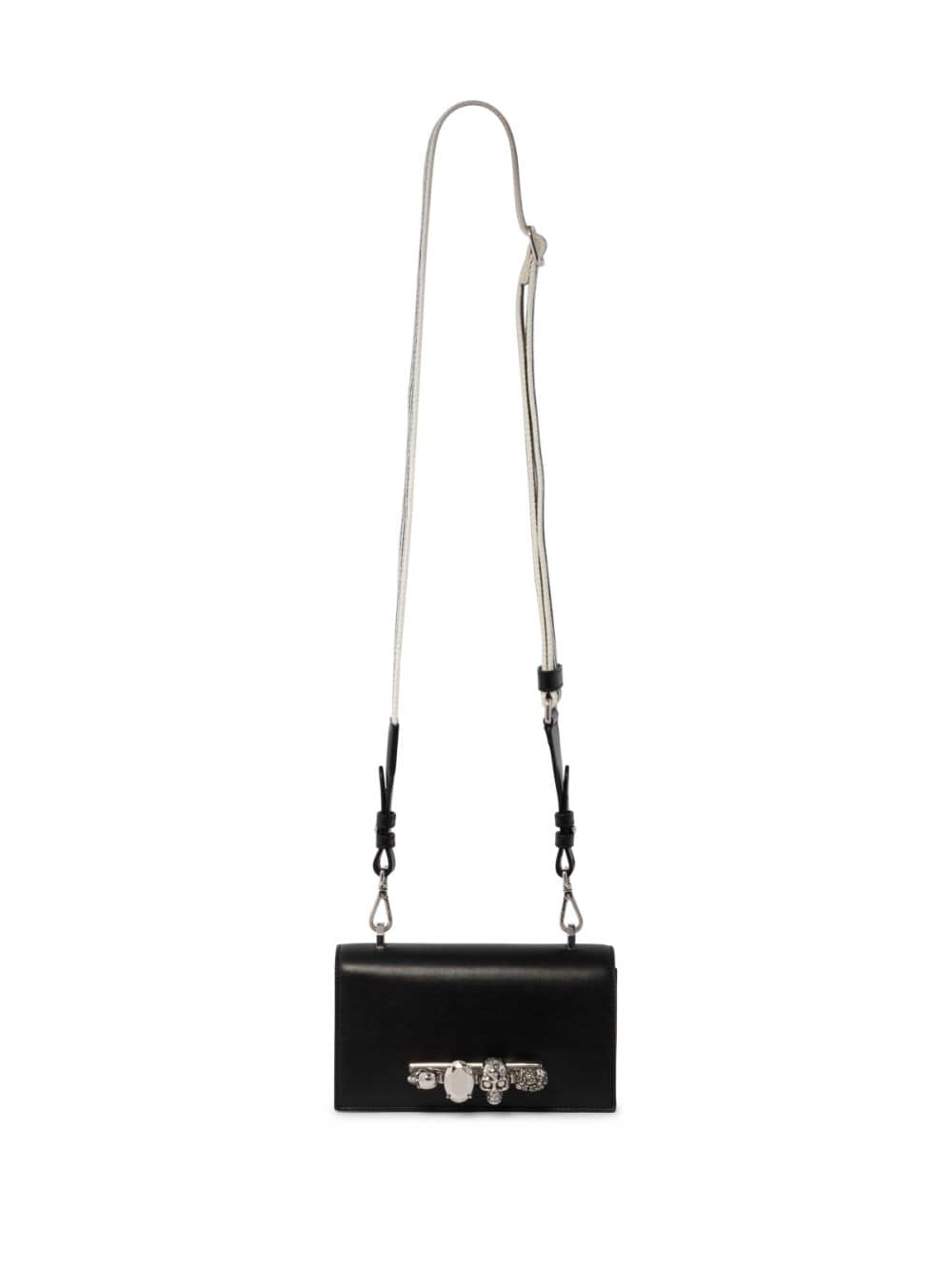 Alexander McQueen ALEXANDER MCQUEEN- Jewelled Satchel Crossbody Bag