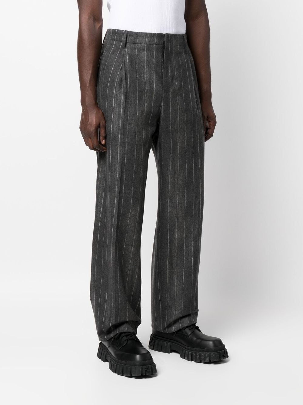 Versace VERSACE- Flannel Trousers