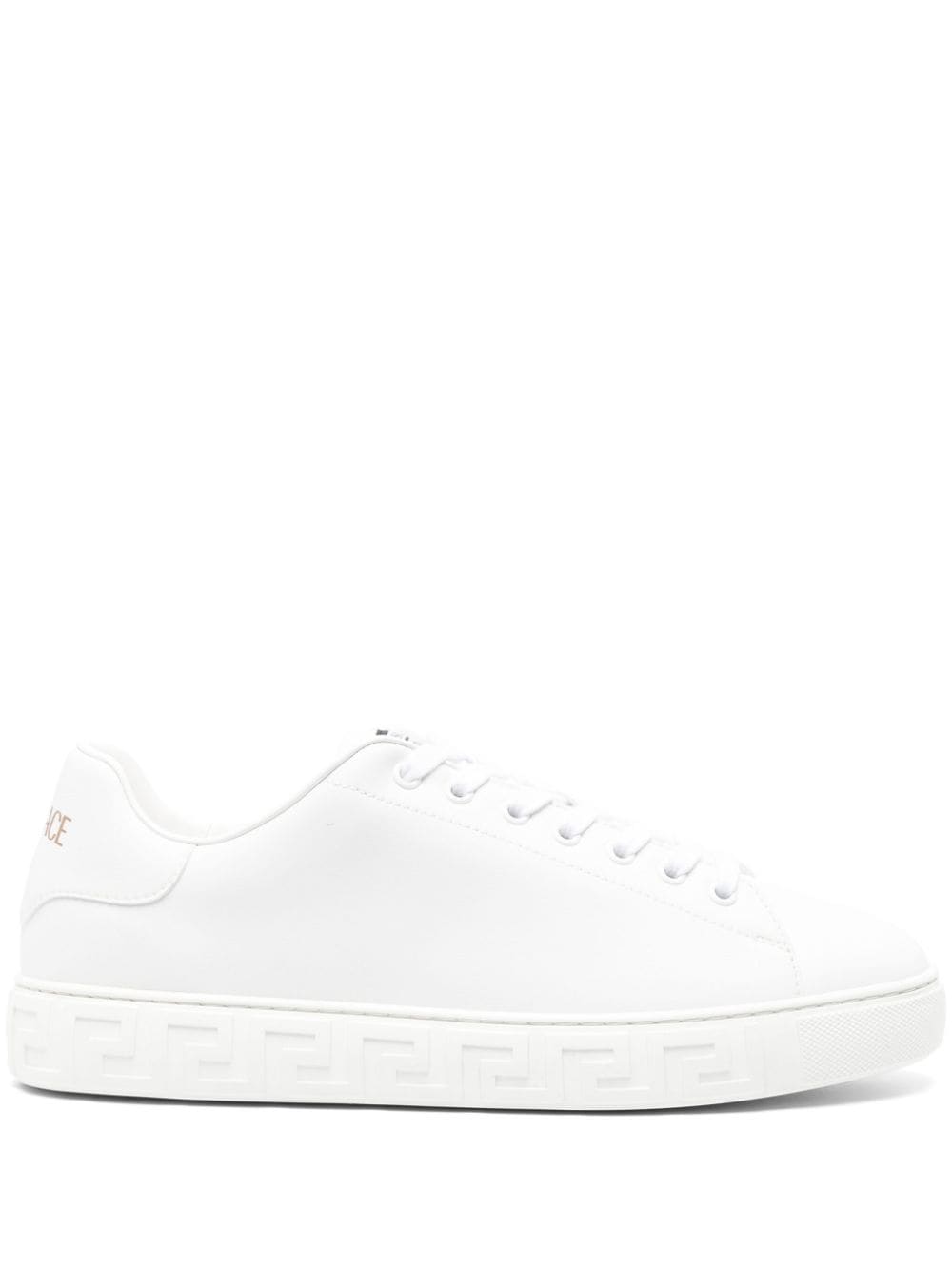 Versace VERSACE- Greca Leather Sneakers