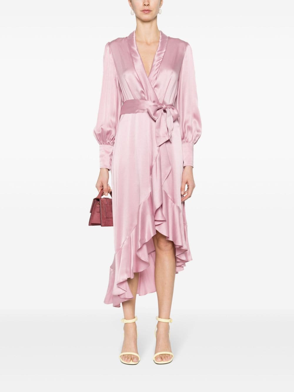 Zimmermann ZIMMERMANN- Silk Wrap Midi Dress