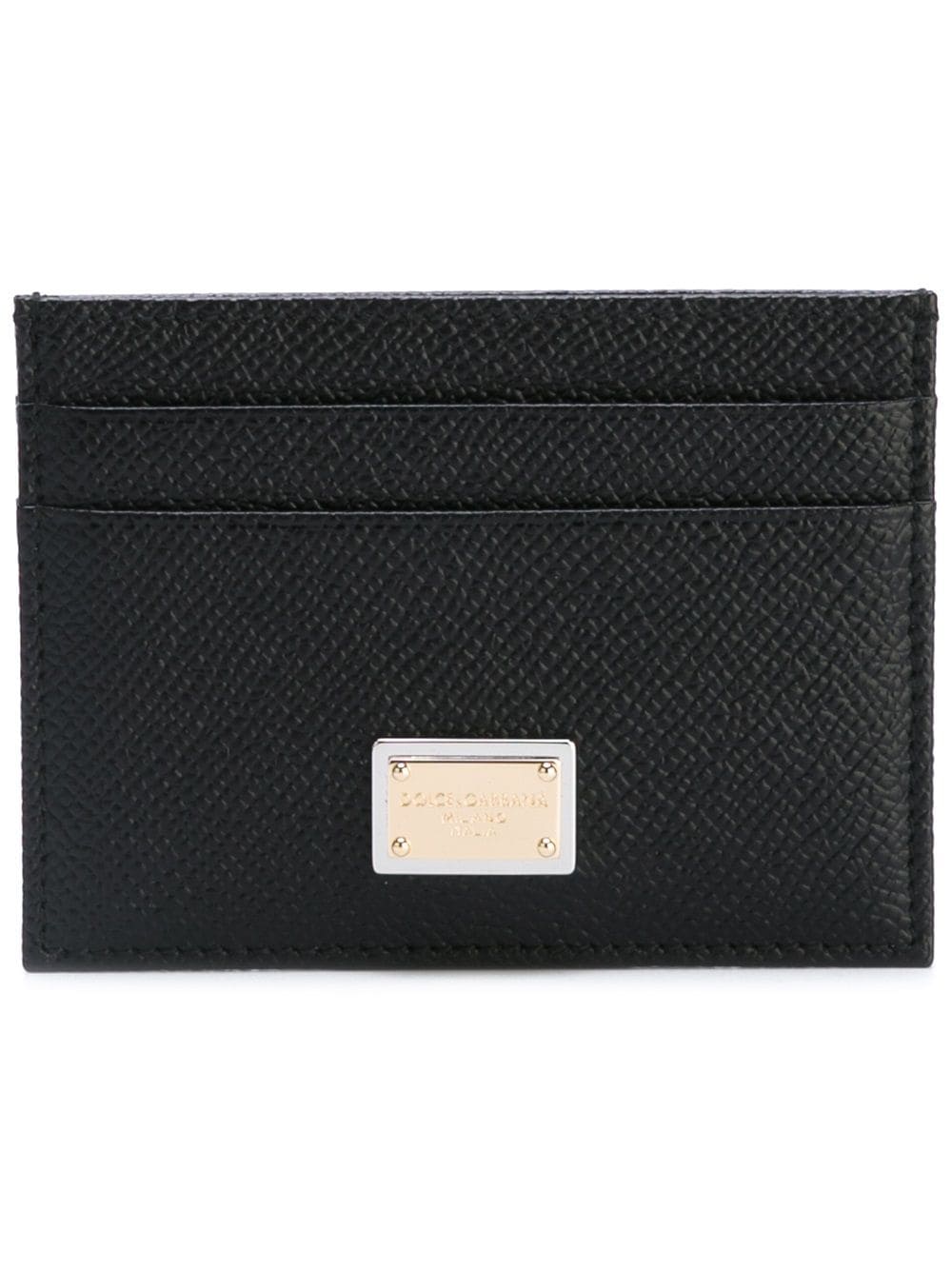 Dolce & Gabbana DOLCE & GABBANA- Leather Credit Card Case