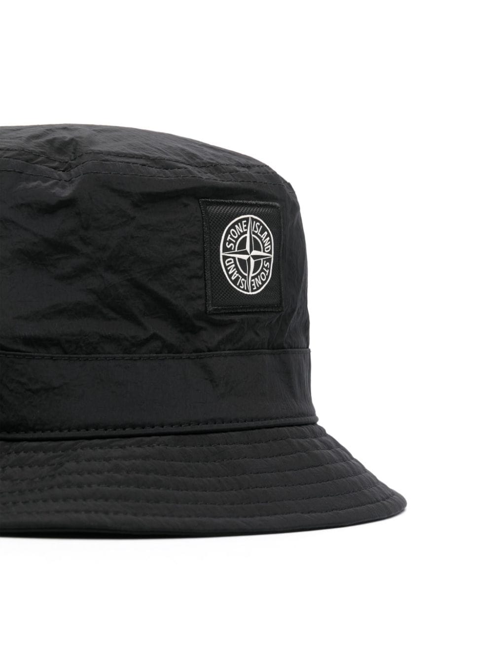 Stone Island STONE ISLAND- Logo Nylon Bucket Hat