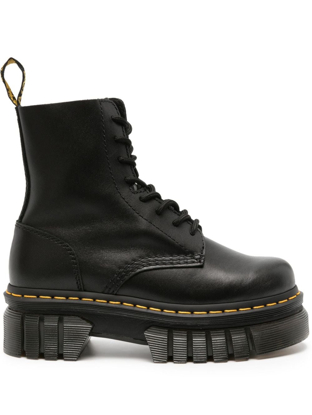 Dr. Martens DR. MARTENS- Audrick Leather Platform Ankle Boots