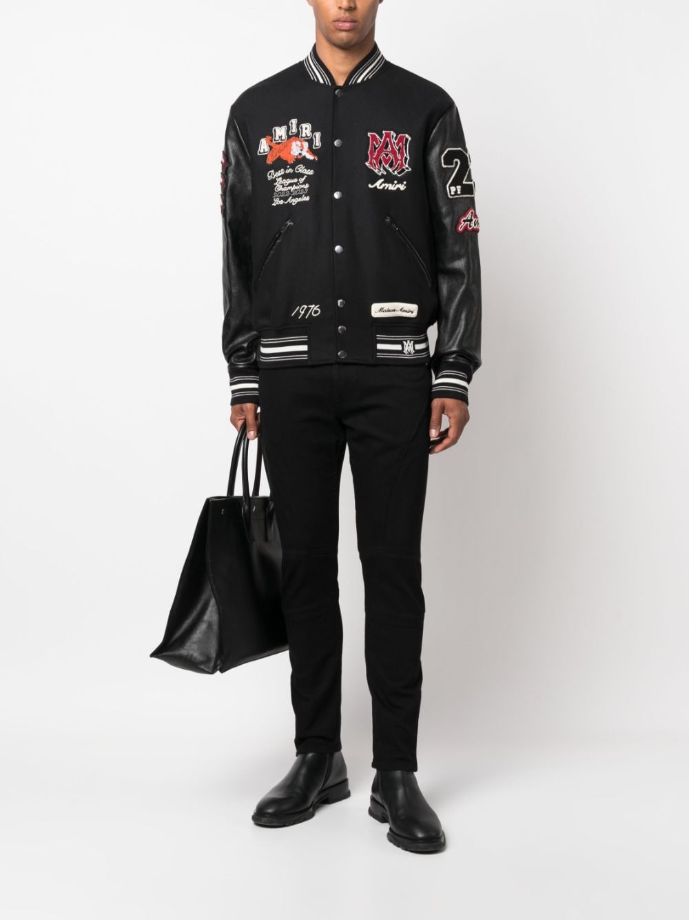 Amiri AMIRI- Bomber Jacket With Logo