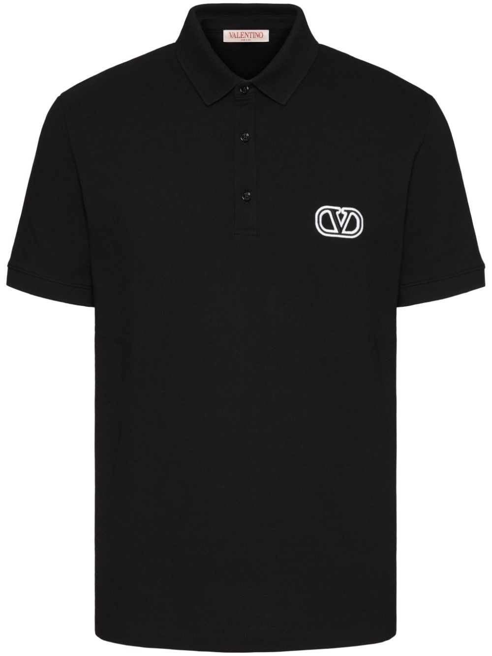 Valentino VALENTINO- Vlogo Signature Cotton Polo Shirt