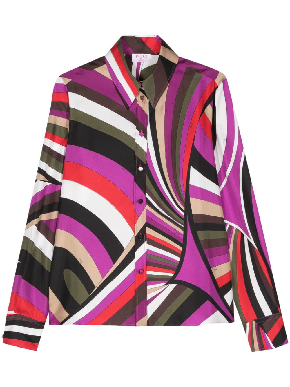 pucci PUCCI- Printed Silk Shirt