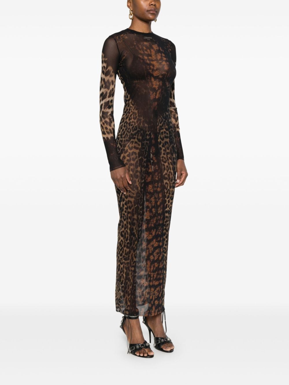 Jean Paul Gaultier JEAN PAUL GAULTIER- Leopard Print Long Dress