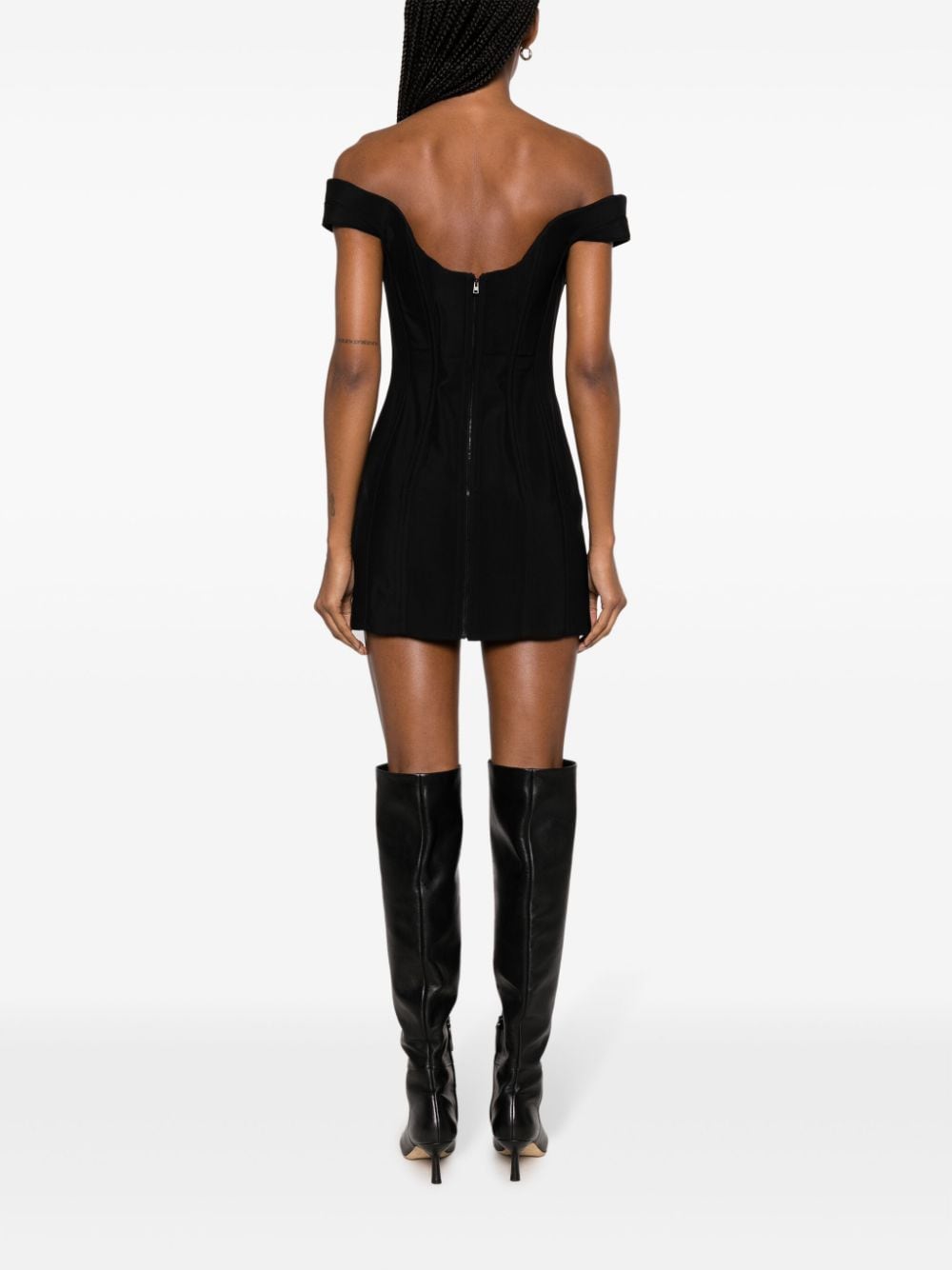 Mugler MUGLER- Corset-style Mini Dress