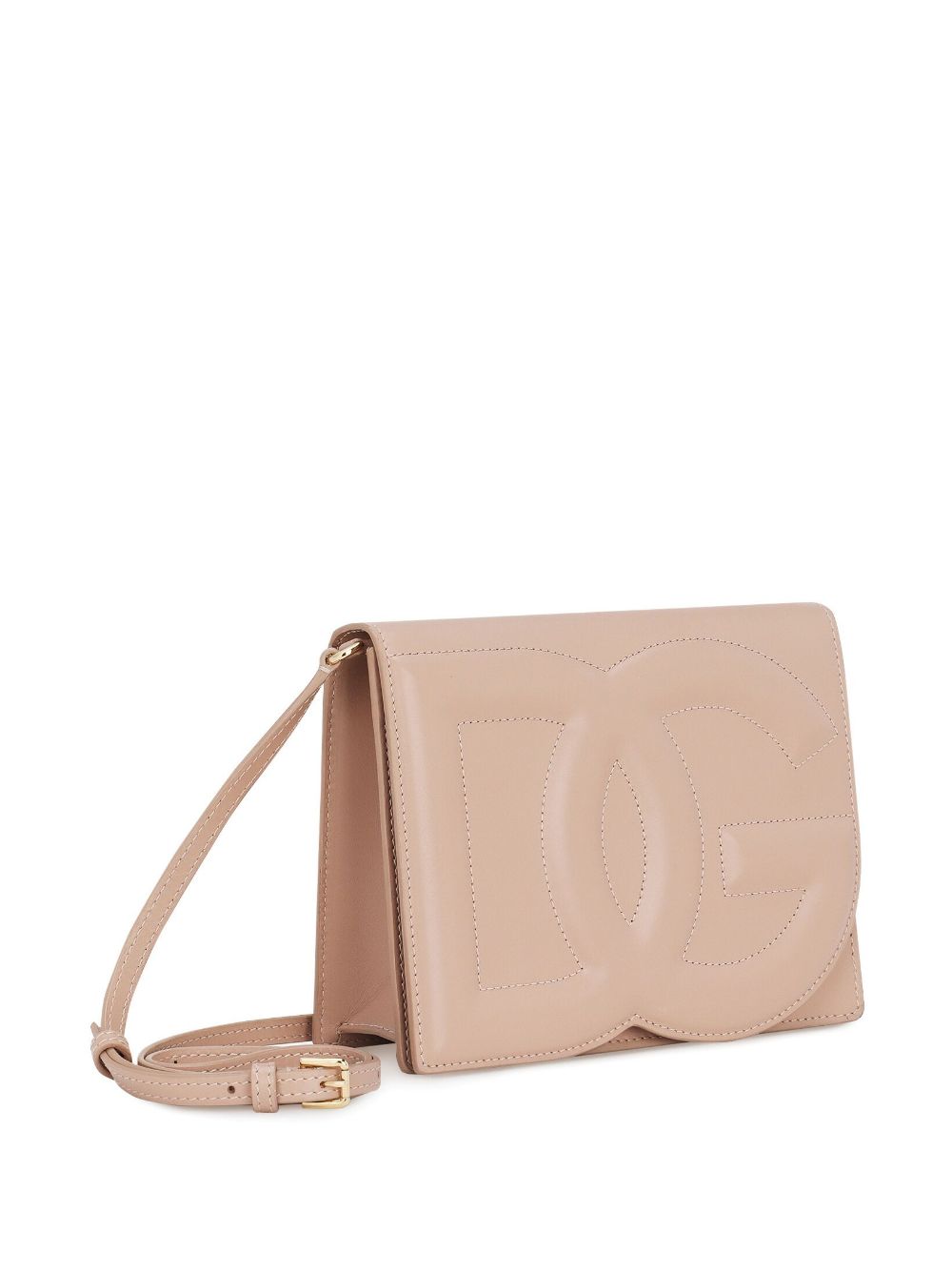 Dolce & Gabbana DOLCE & GABBANA- Dg Logo Leather Crossbody Bag