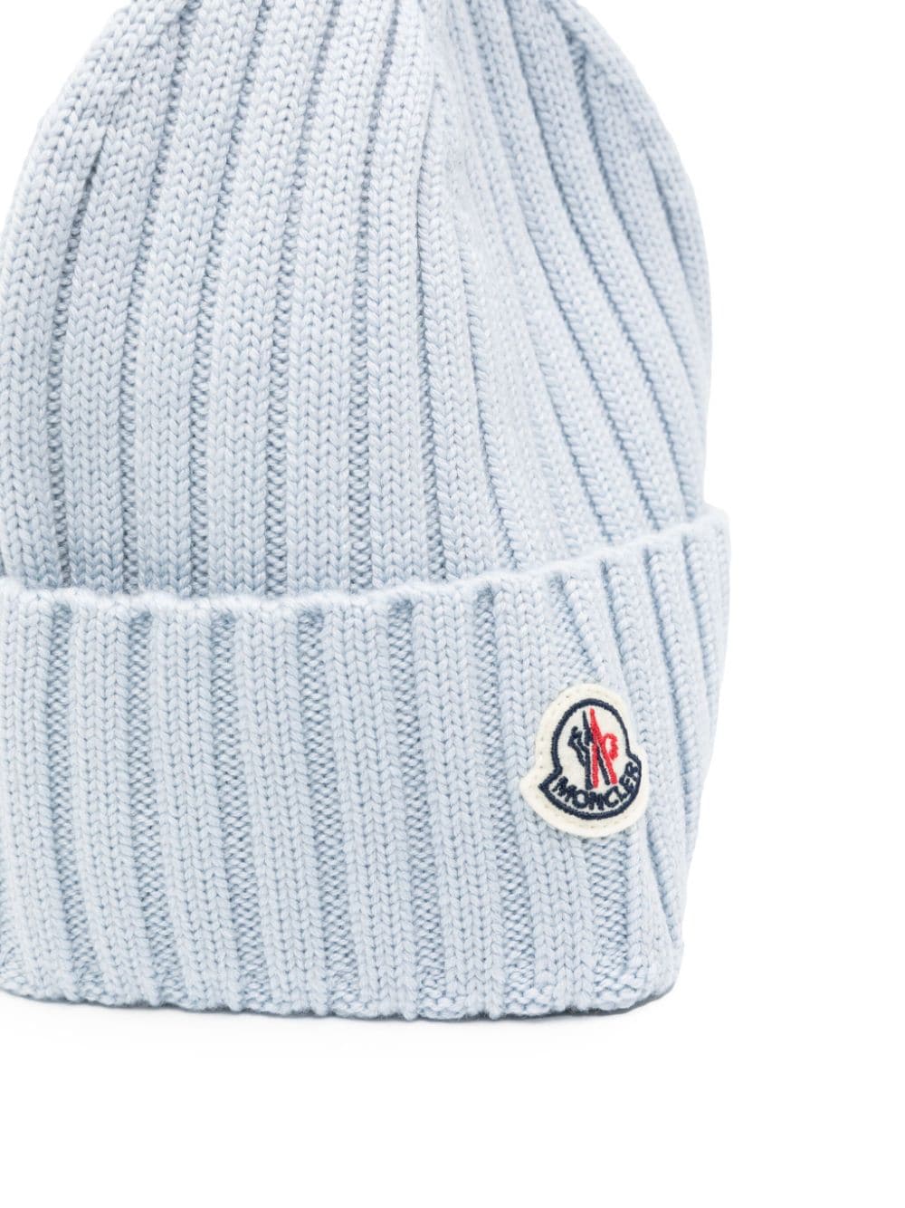 Moncler MONCLER- Logo Wool Beanie