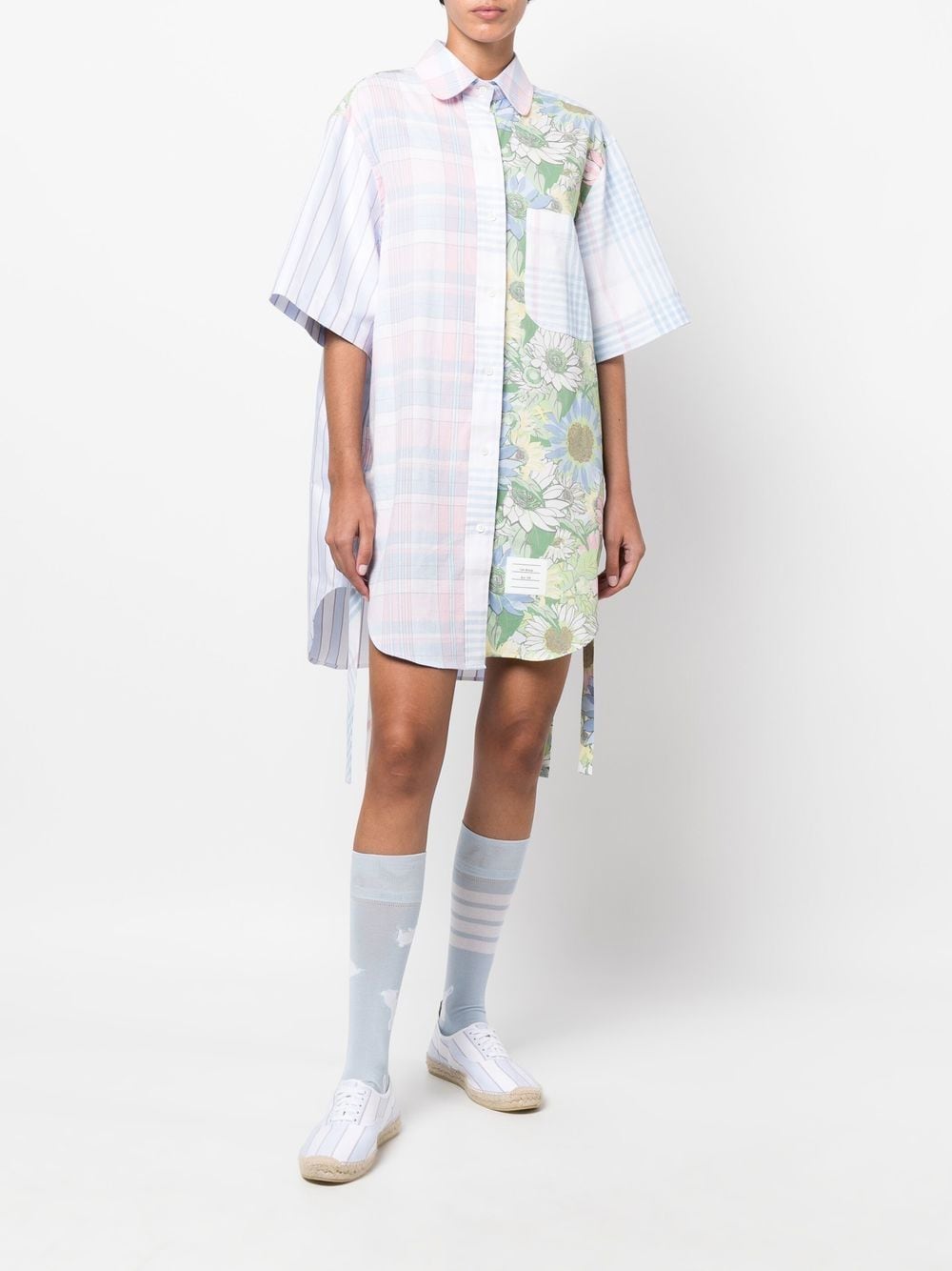 Thom Browne THOM BROWNE- Cotton Shirt Dress