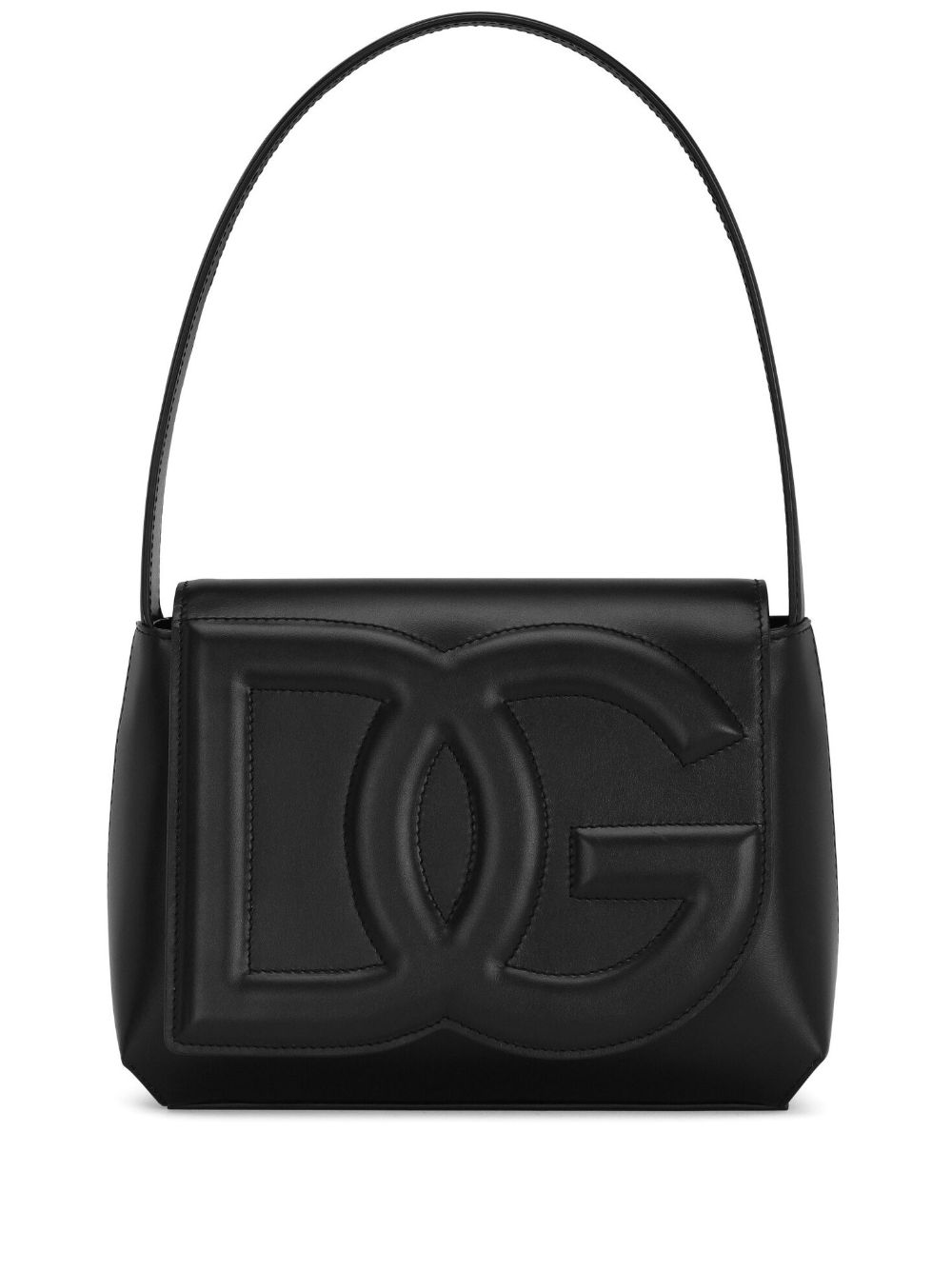 Dolce & Gabbana DOLCE & GABBANA- Dg Logo Leather Shoulder Bag