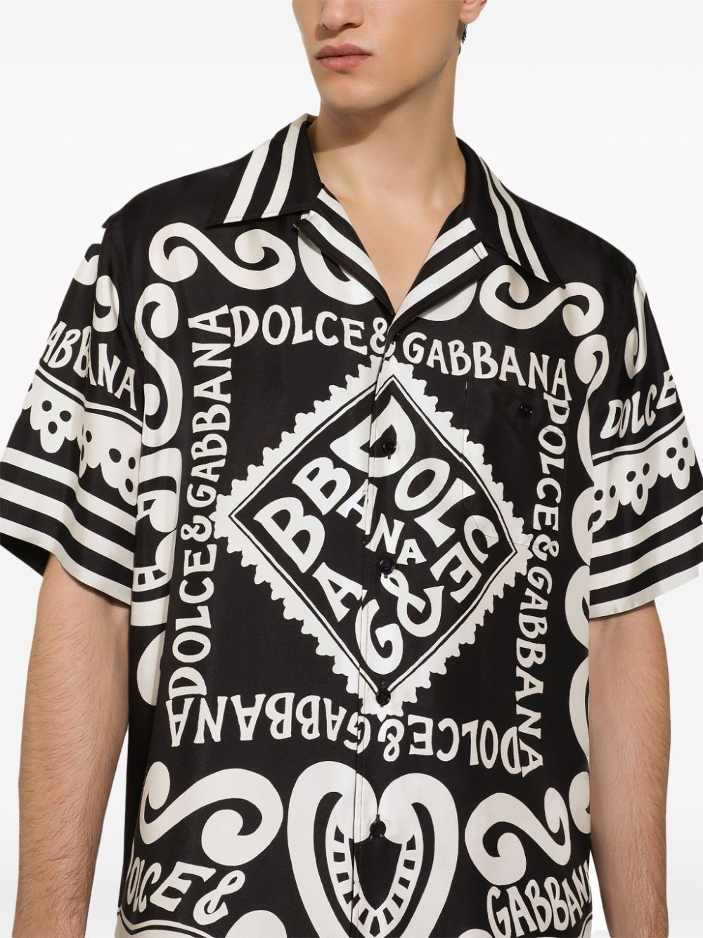 Dolce & Gabbana DOLCE & GABBANA- Silk Shirt