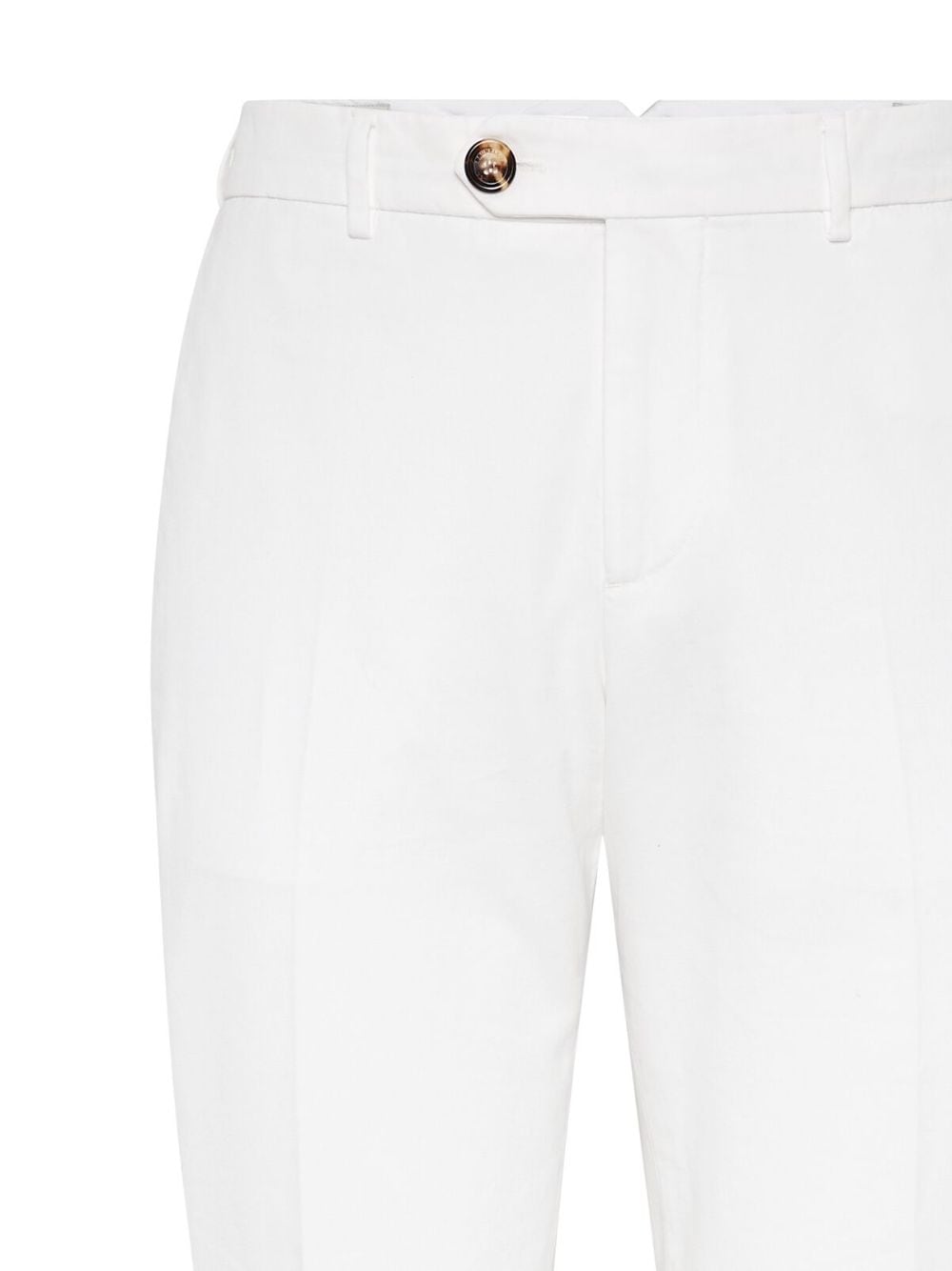 Brunello Cucinelli BRUNELLO CUCINELLI- Cotton Gabardine Trousers