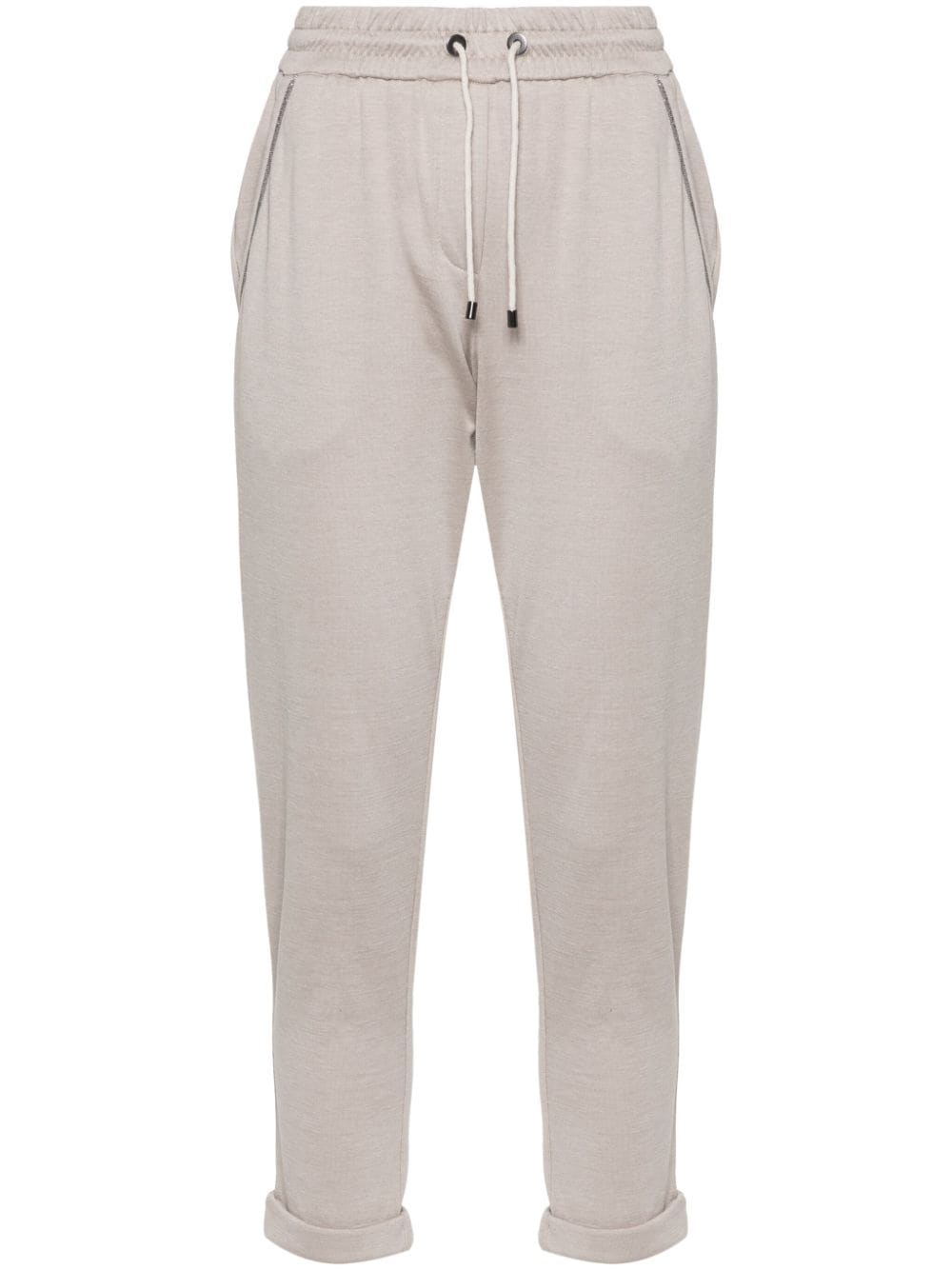 Brunello Cucinelli BRUNELLO CUCINELLI- Cotton And Silk Blend Sweatpants