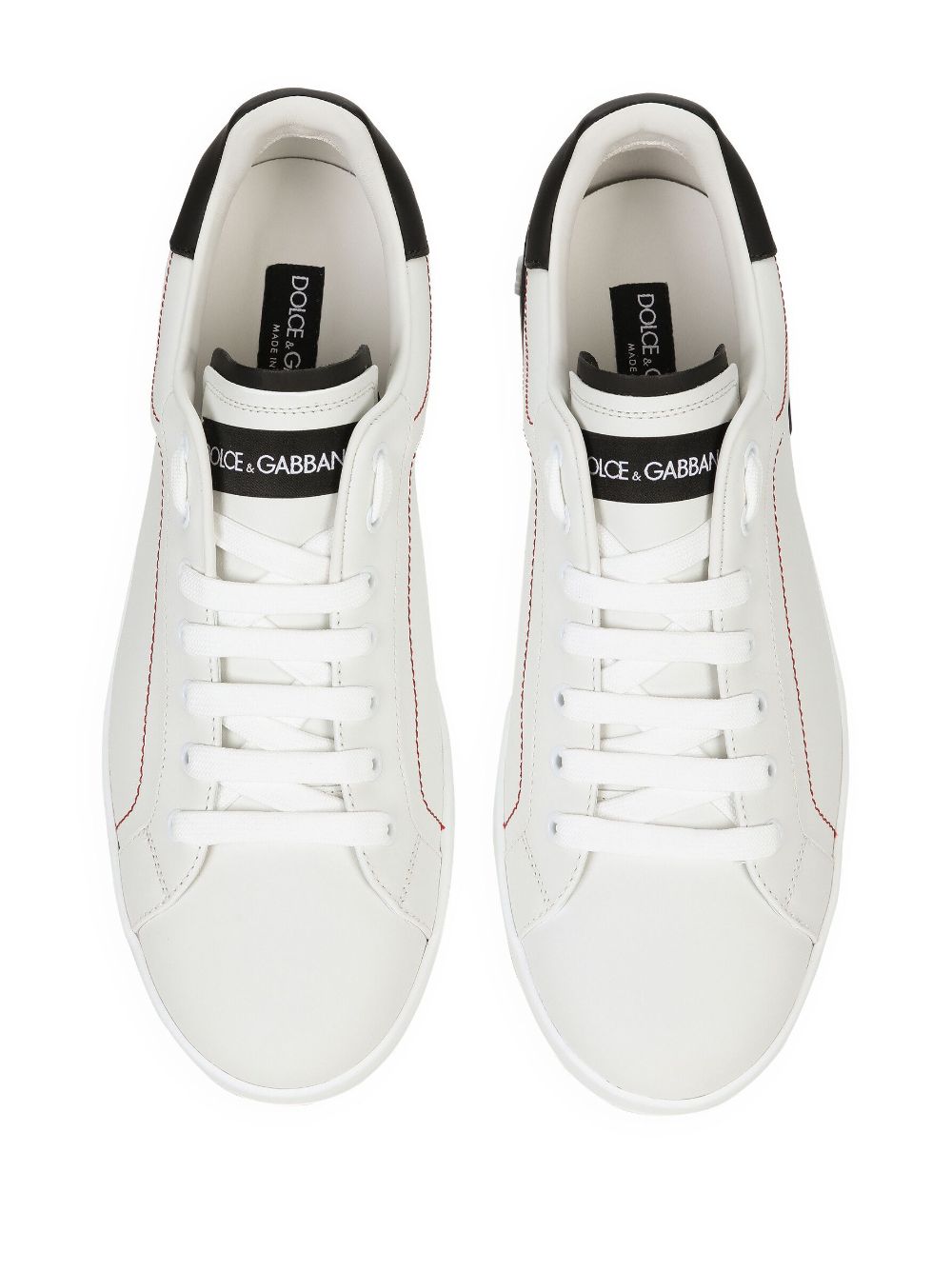 Dolce & Gabbana DOLCE & GABBANA- Portofino Leather Sneakers