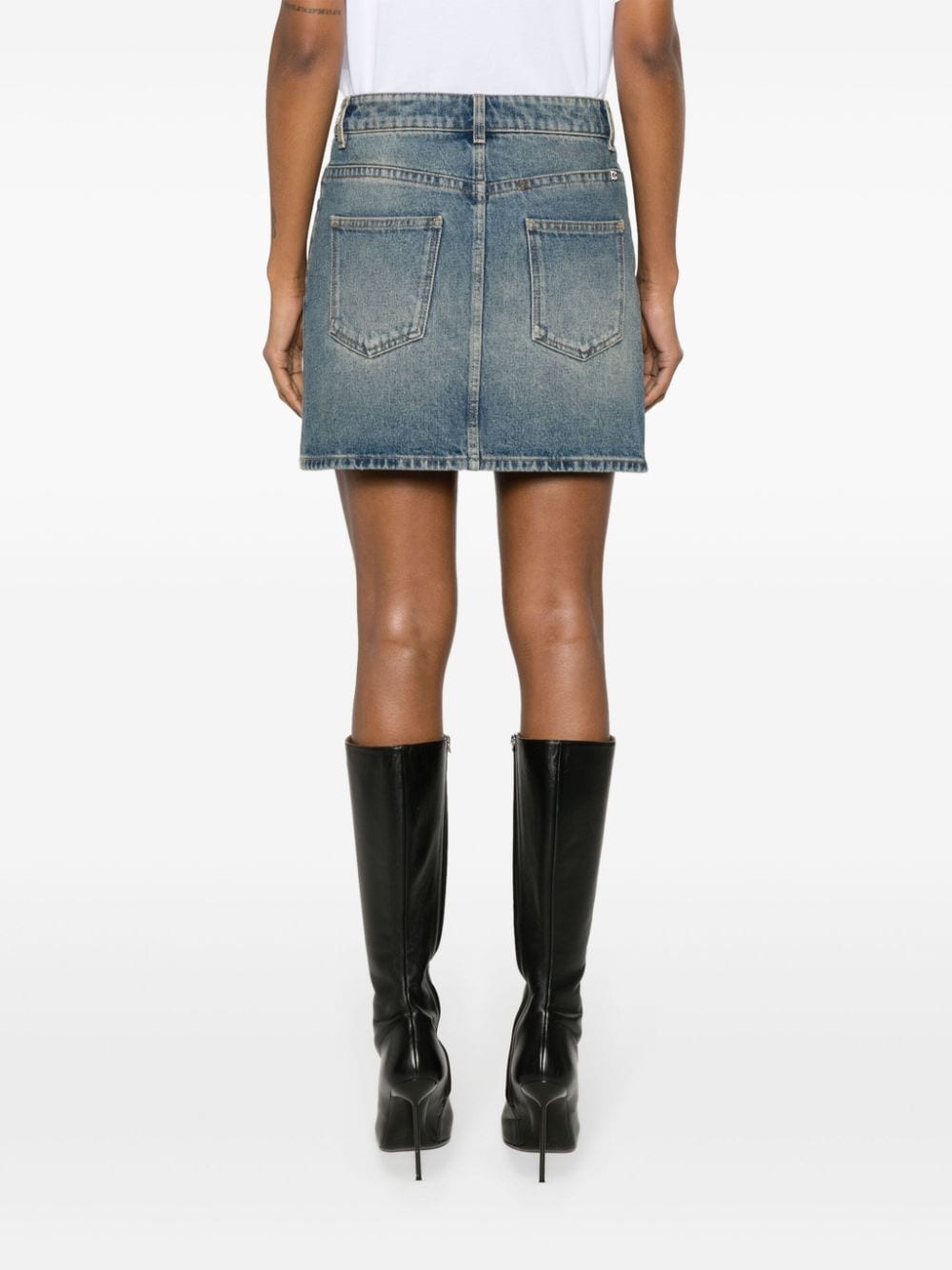 Givenchy GIVENCHY- Denim Mini Skirt