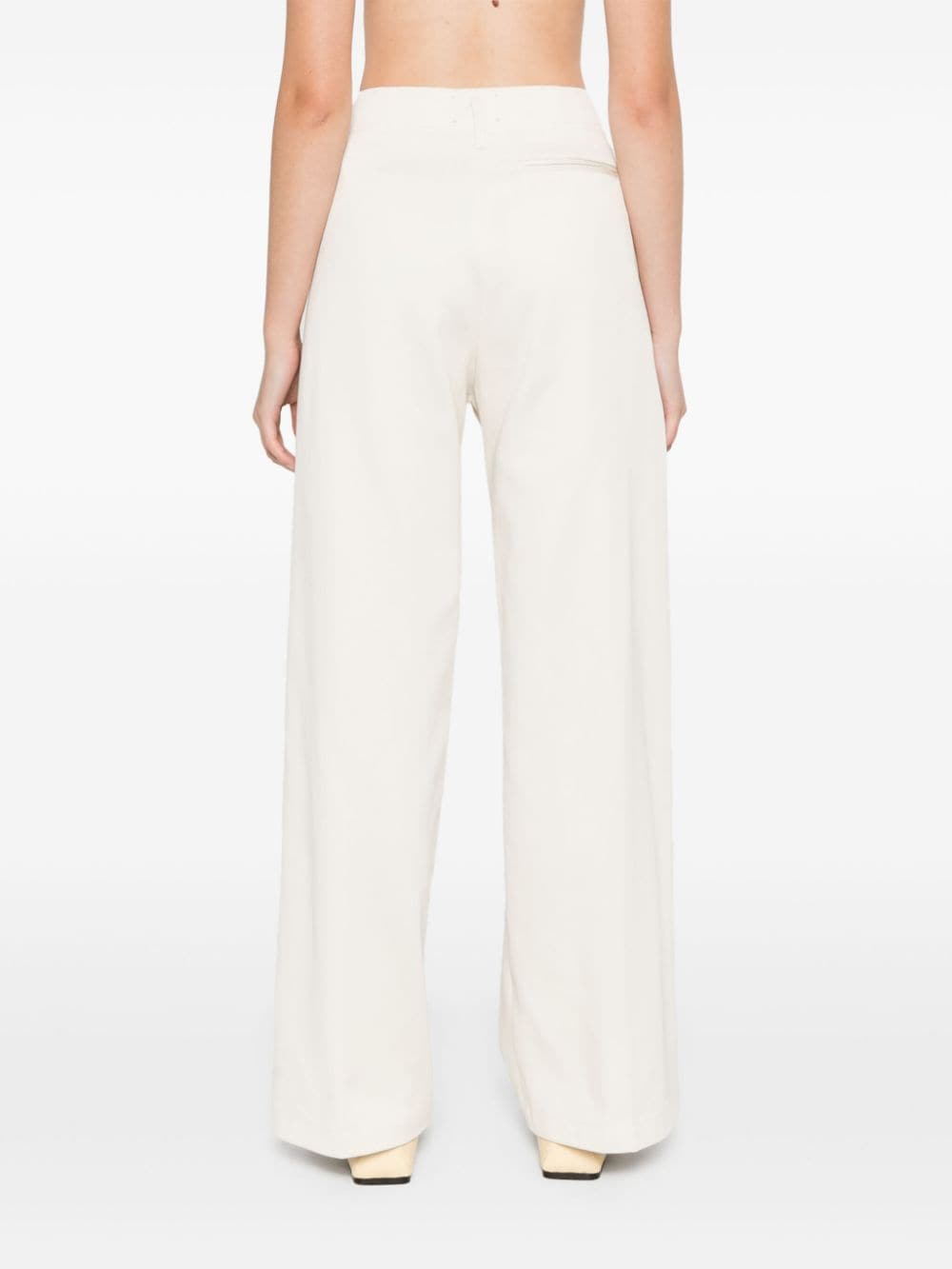 Forte Forte FORTE FORTE- Cotton Blend Straight Trousers