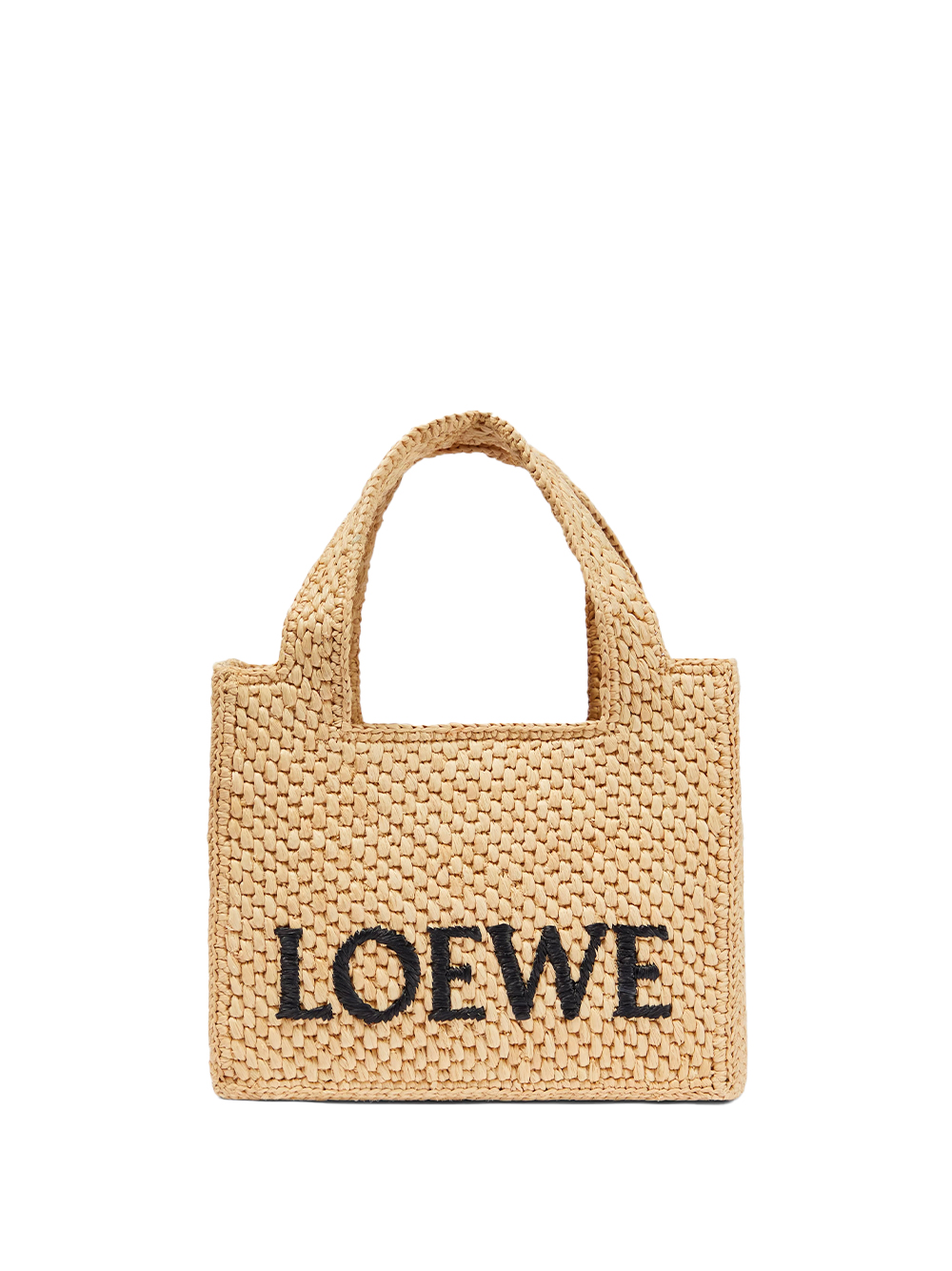 Loewe Paula's Ibiza LOEWE PAULA'S IBIZA- Loewe Font Raffia Mini Tote Bag