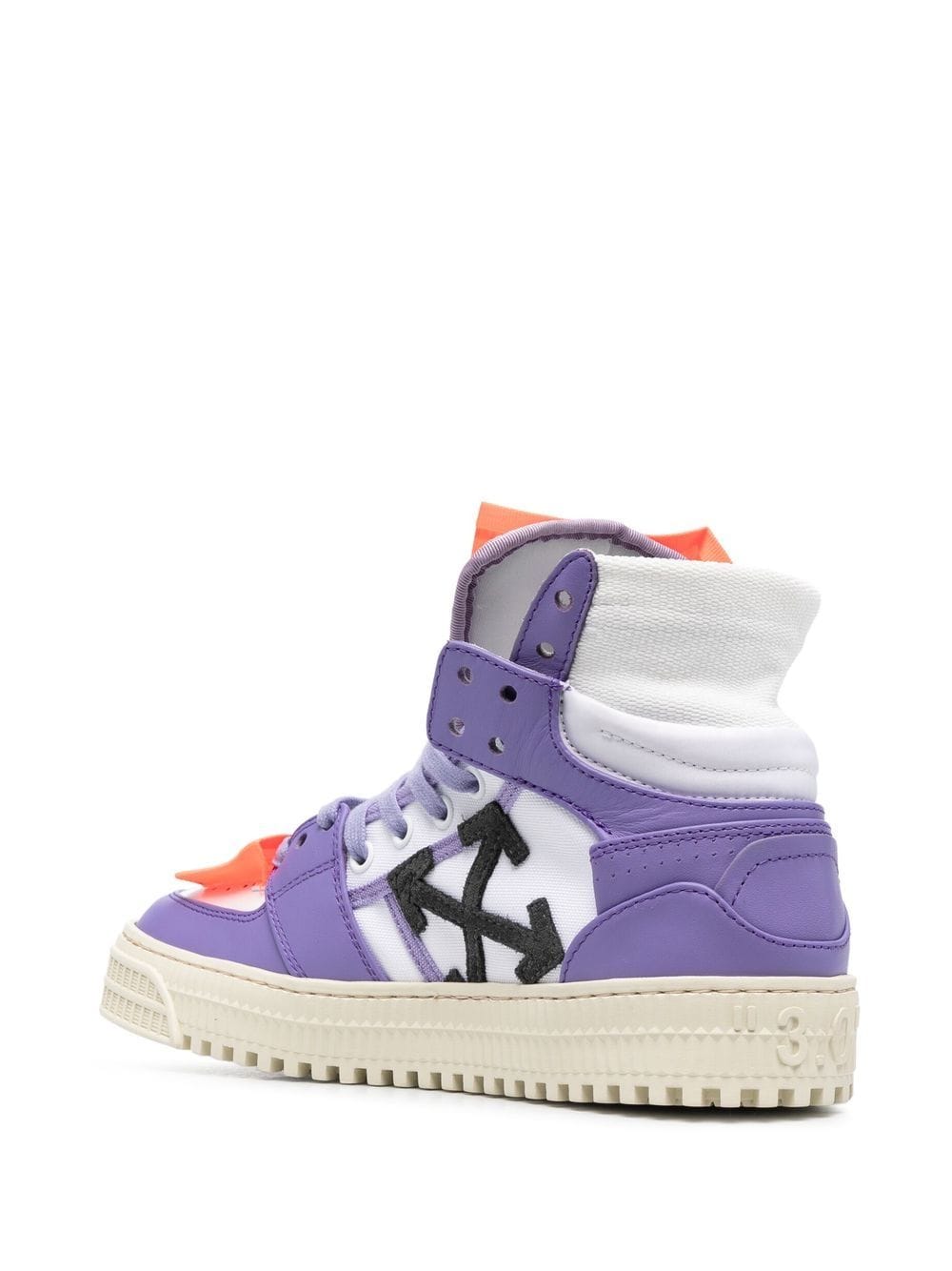 OFF-WHITE OFF-WHITE- 3.0 Off Court Leather Sneakers