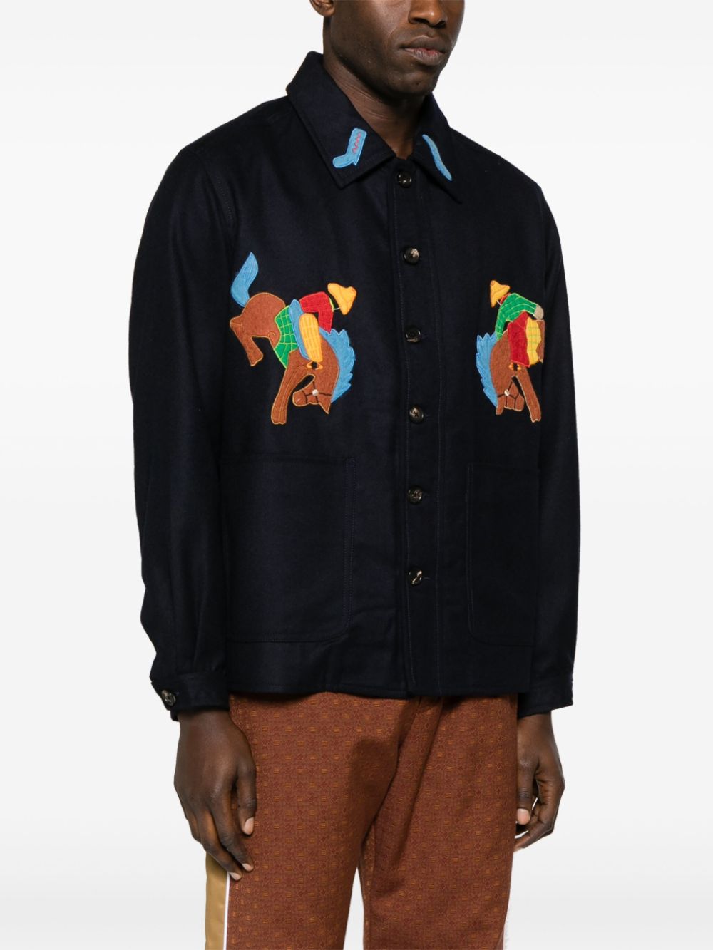 BODE BODE- Embroidered Jacket