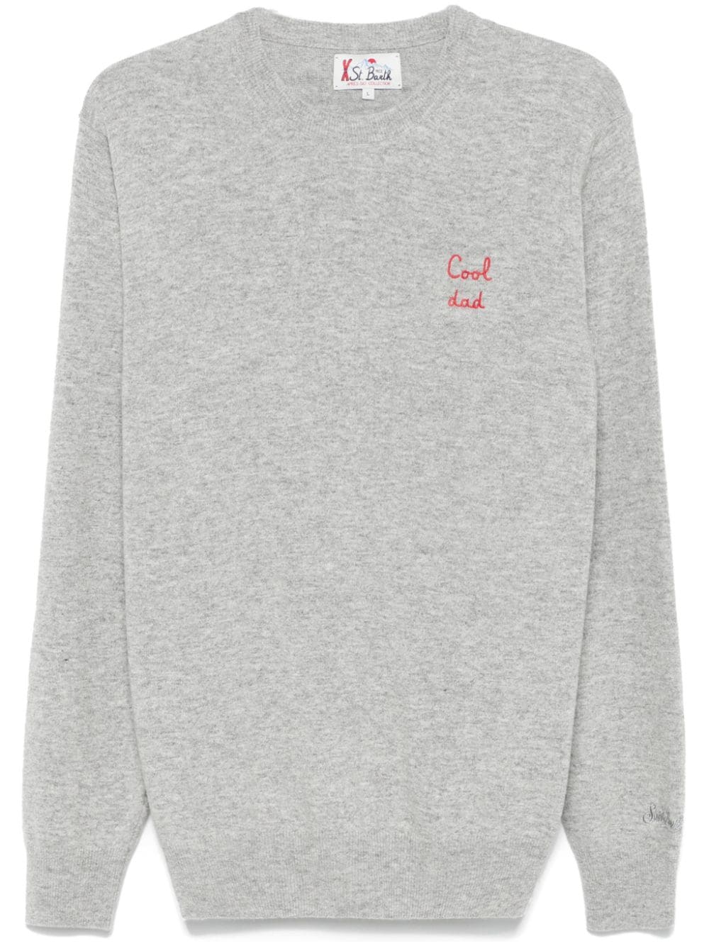 Mc2 Saint Barth MC2 SAINT BARTH- Cool Dad, Heron Light Crew Neck Sweater