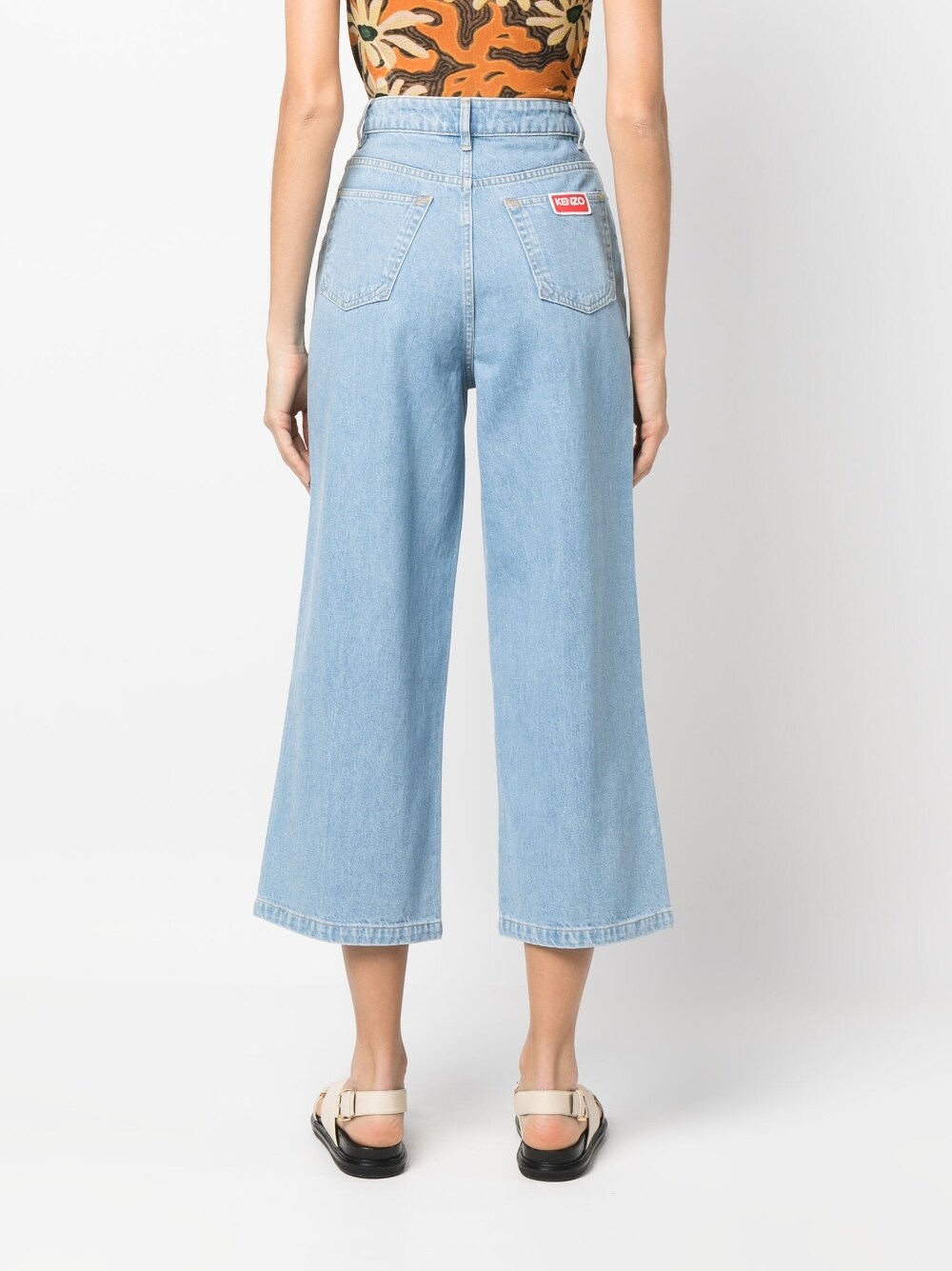 Kenzo KENZO- Cropped Denim Jeans