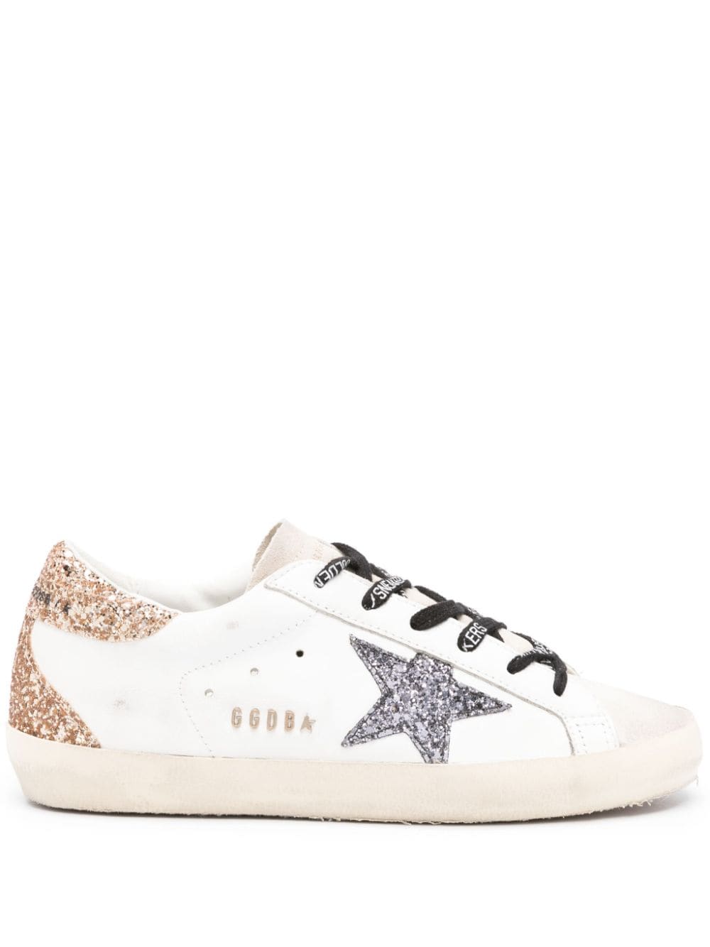 Golden Goose GOLDEN GOOSE- Super Star Leather Sneakers