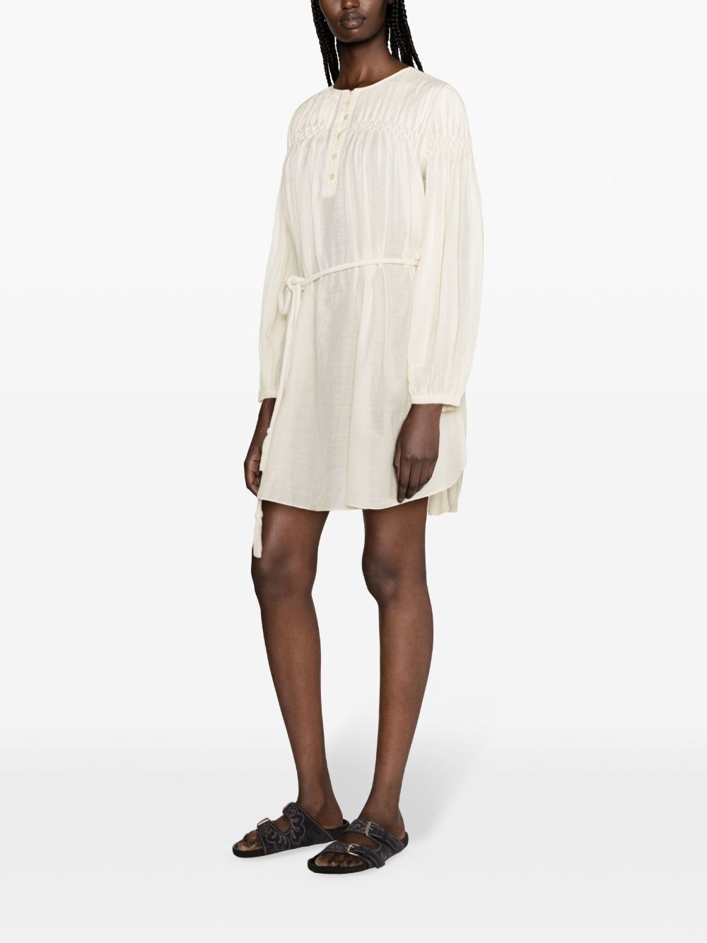 Marant Étoile MARANT ETOILE- Adeliani Cotton Blend Mini Dress