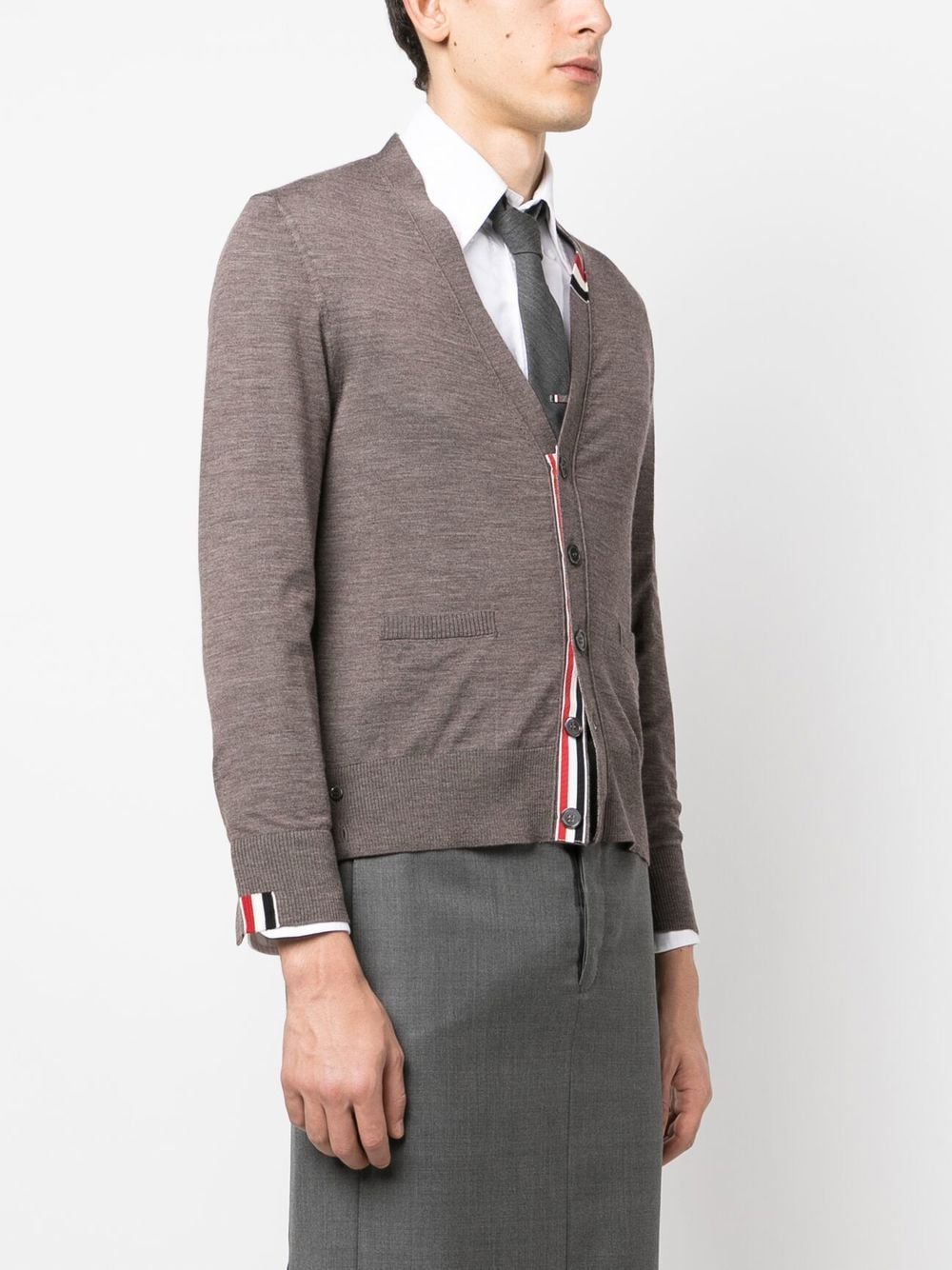 Thom Browne THOM BROWNE- Wool Cardigan