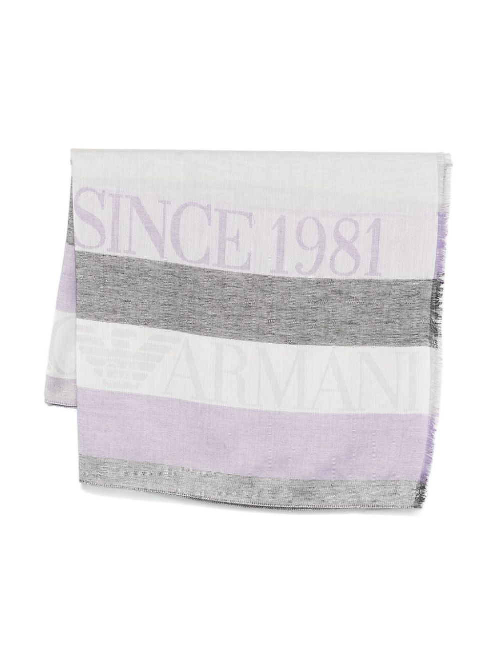 Emporio Armani EMPORIO ARMANI- Striped Scarf