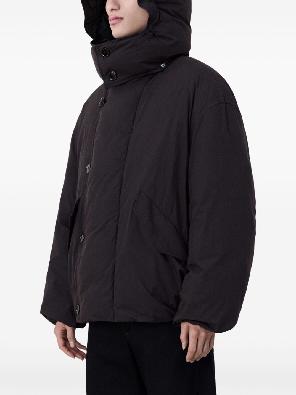 Lemaire LEMAIRE- Nylon Short Down Jacket